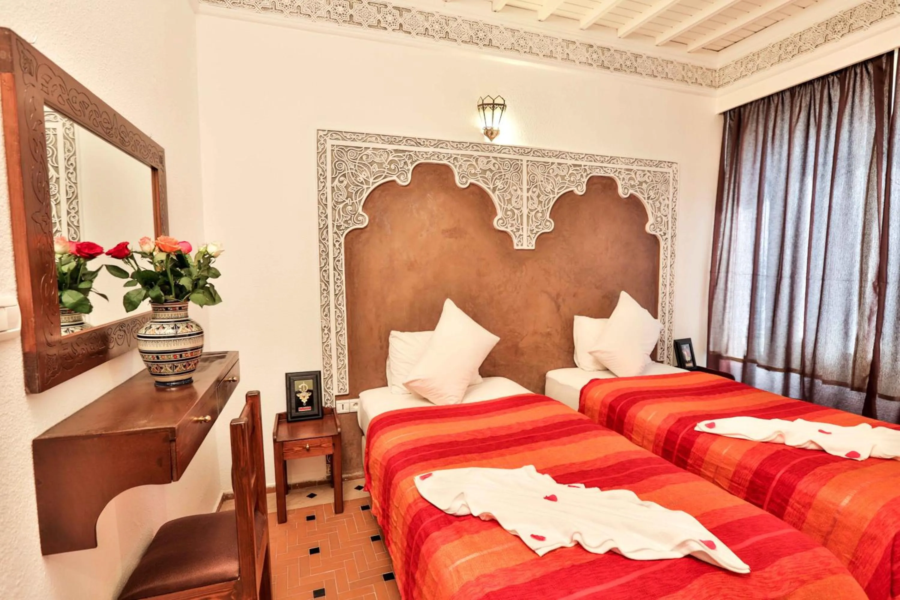Bed in Riad Nakhla