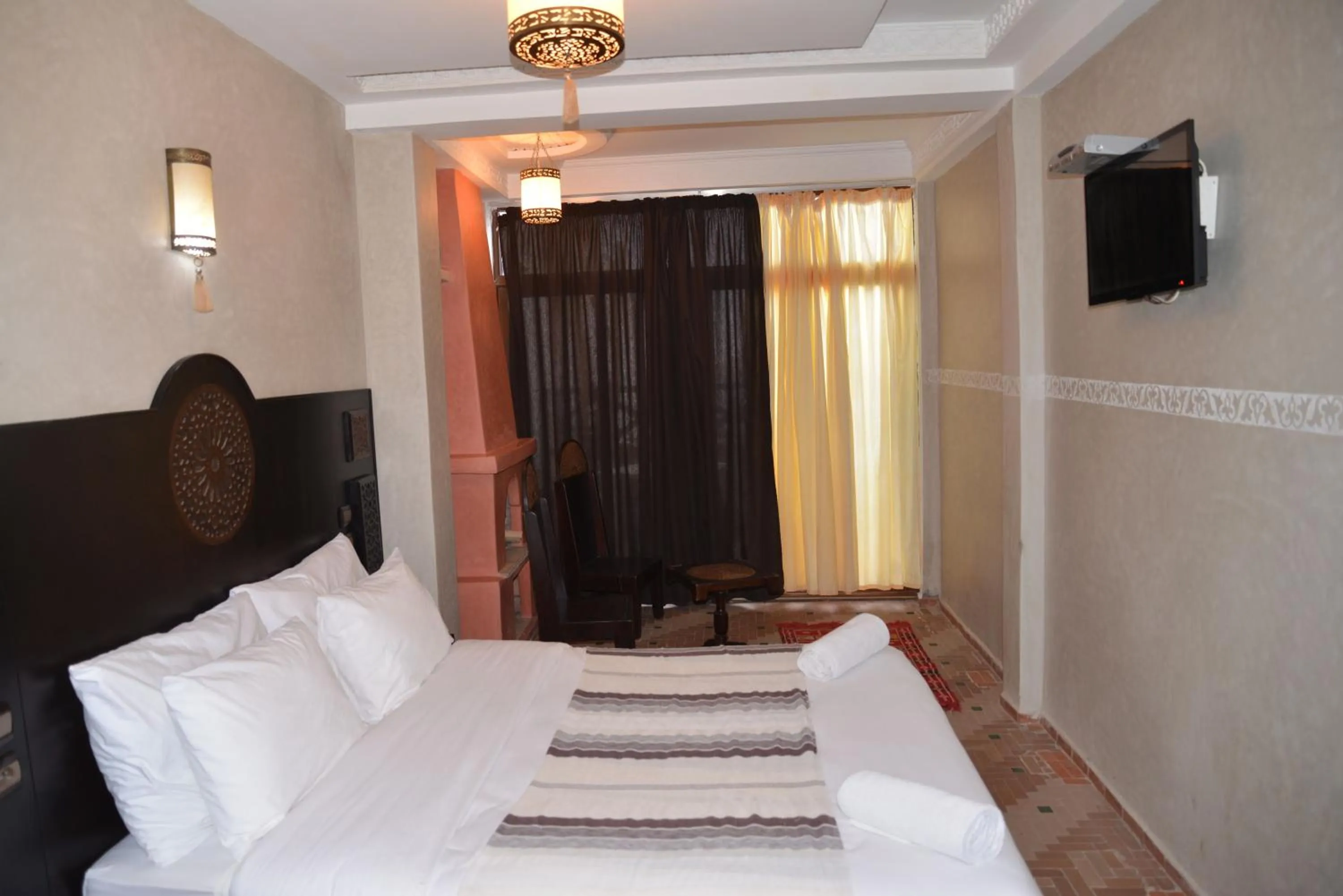 Bedroom, Bed in Riad Nakhla