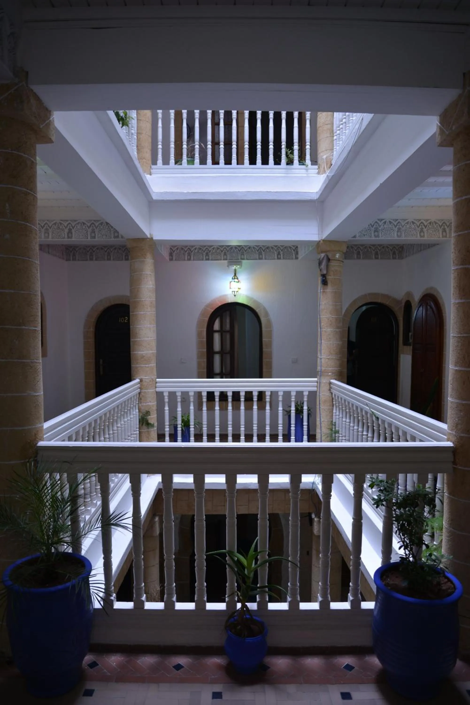 Patio in Riad Nakhla