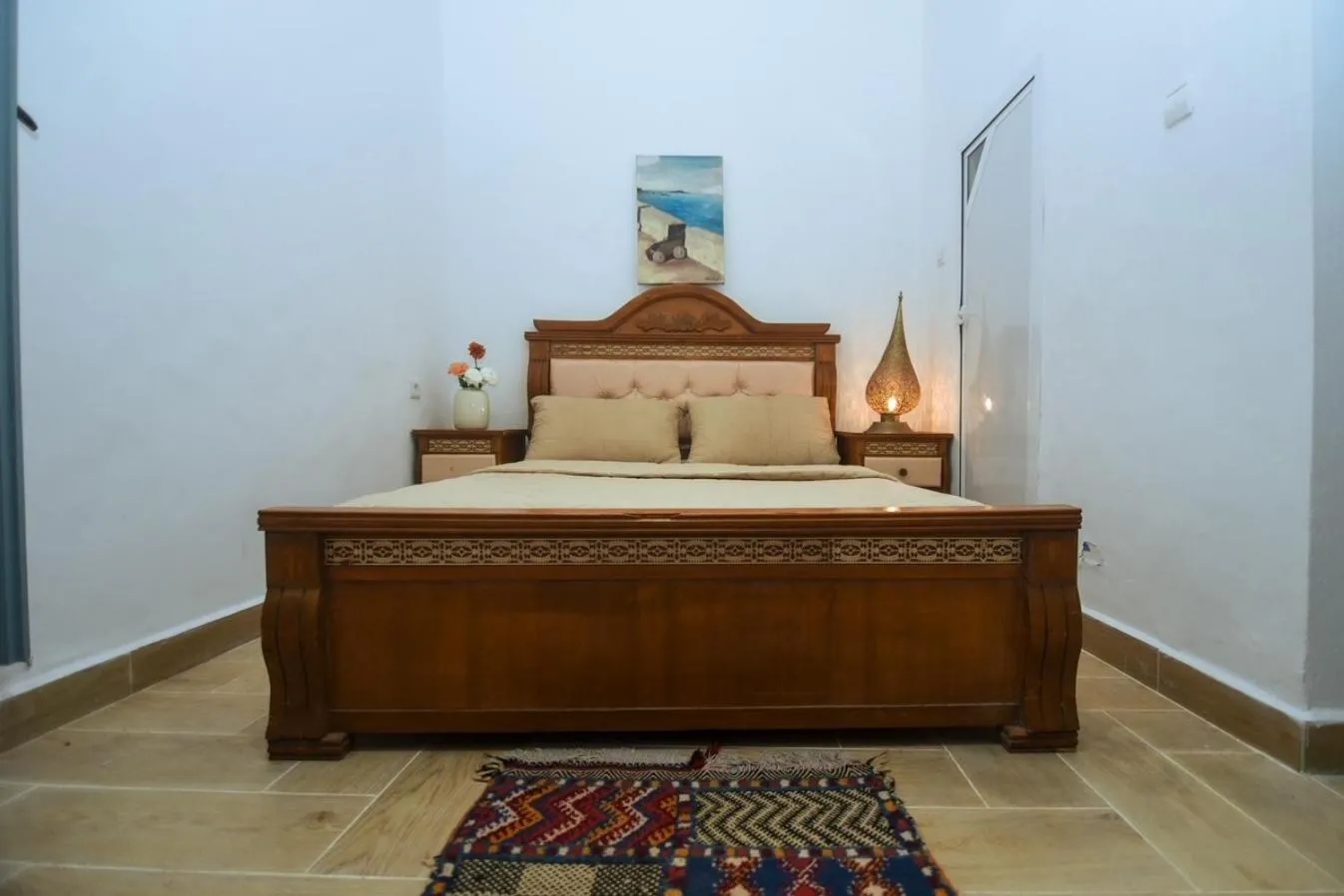 Bed in Riad Nakhla