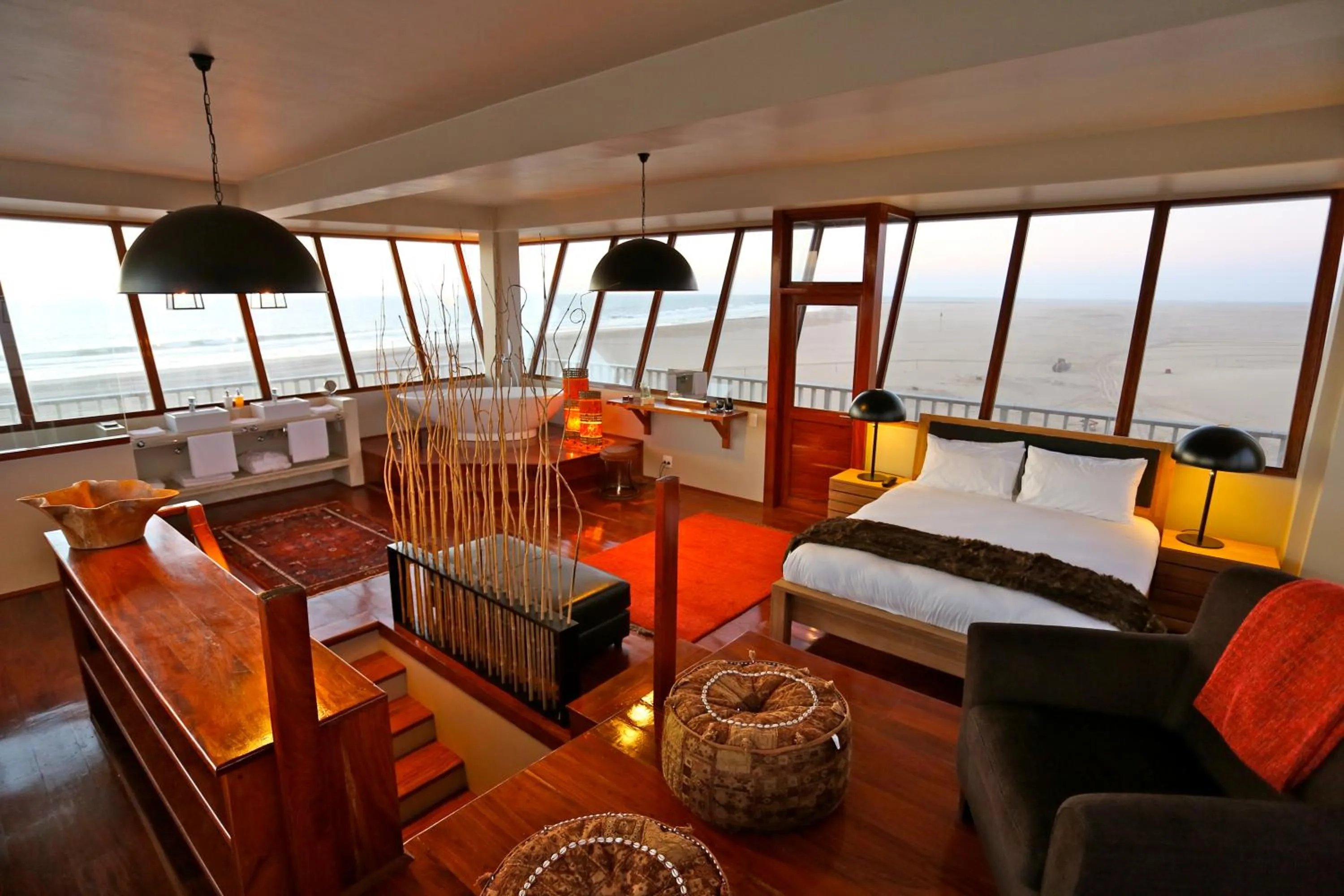 Day in Pelican Point Lodge