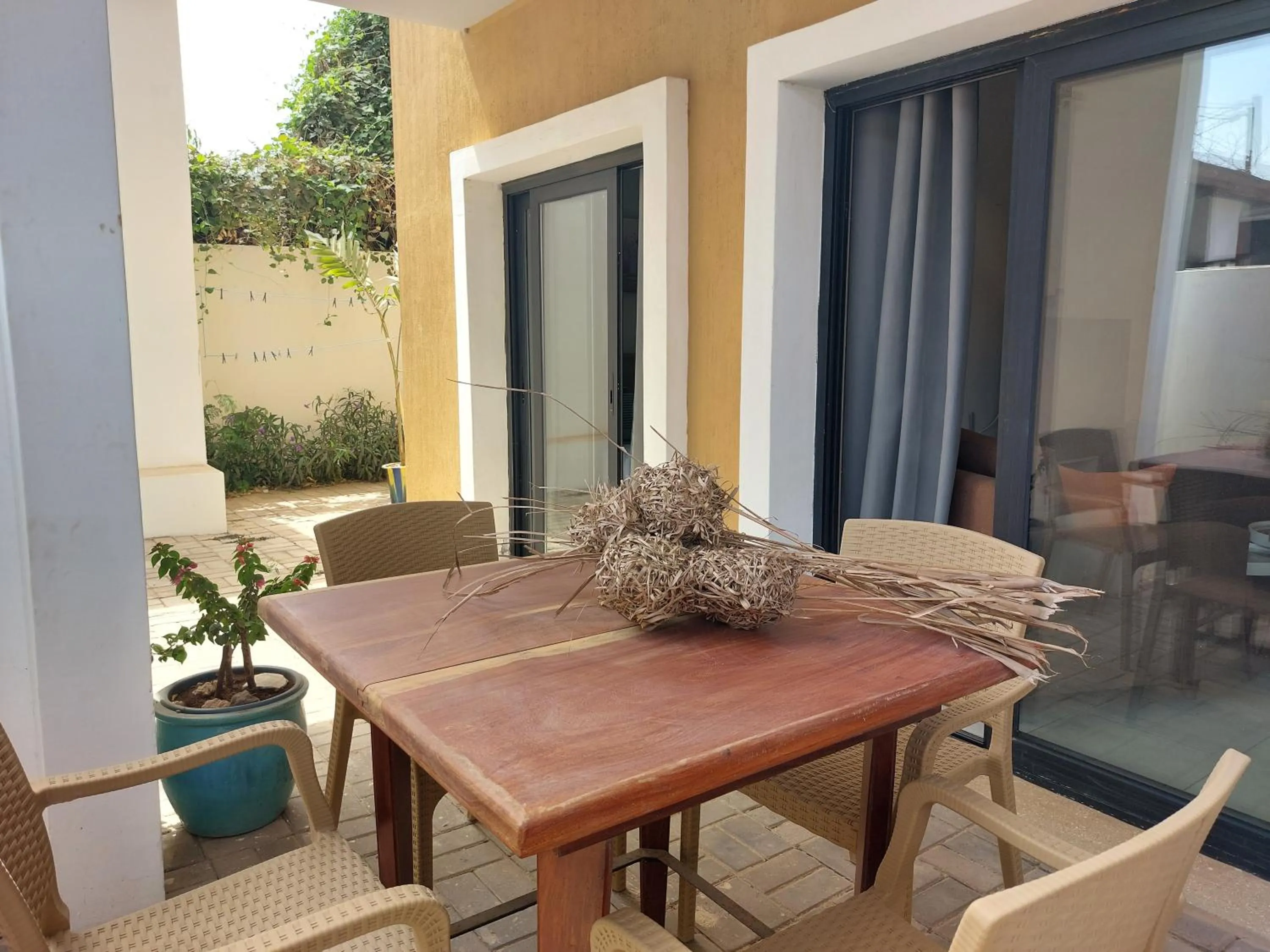 Patio in Forest View Apartments