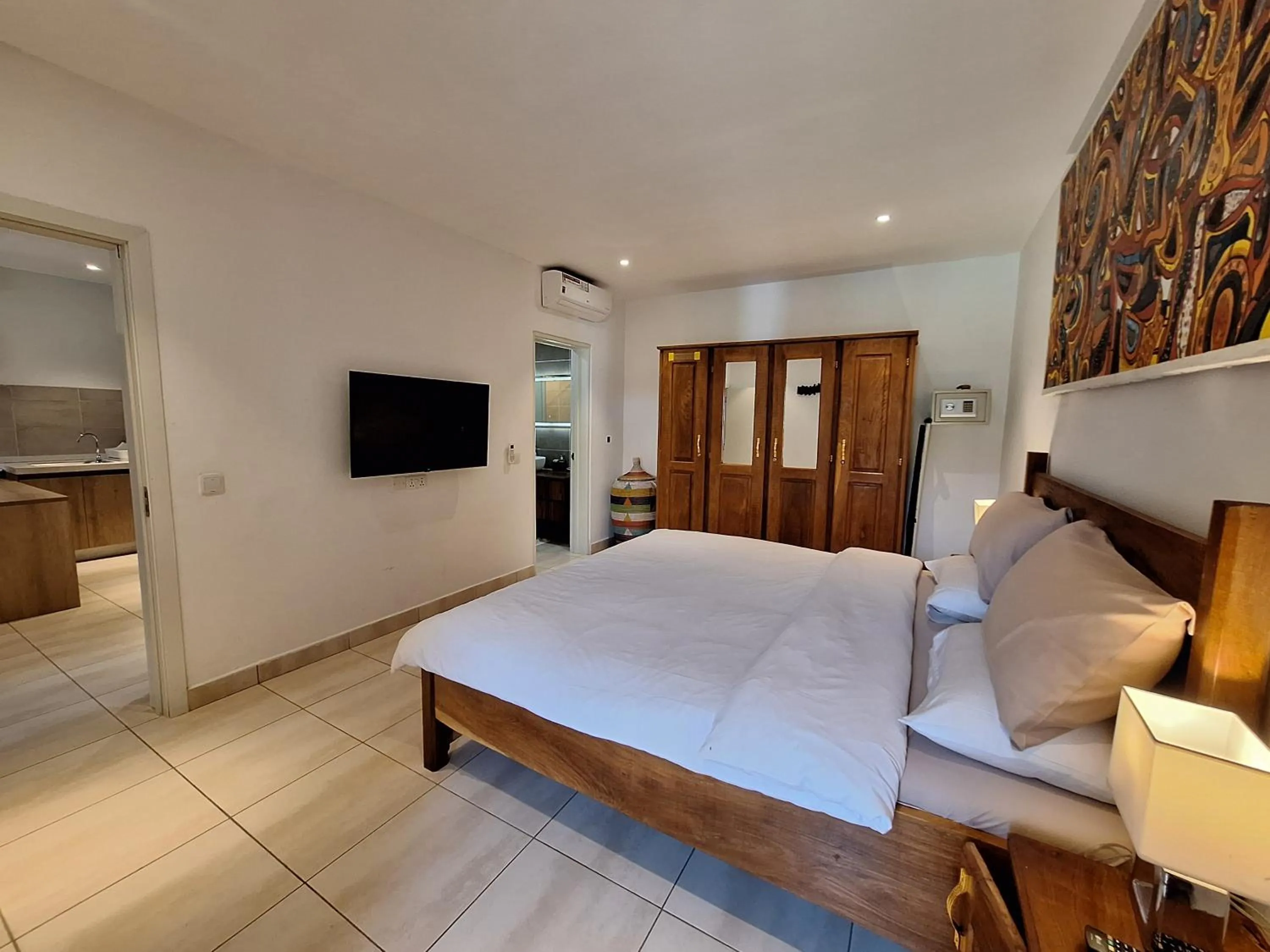 Bed in Forest View Apartments