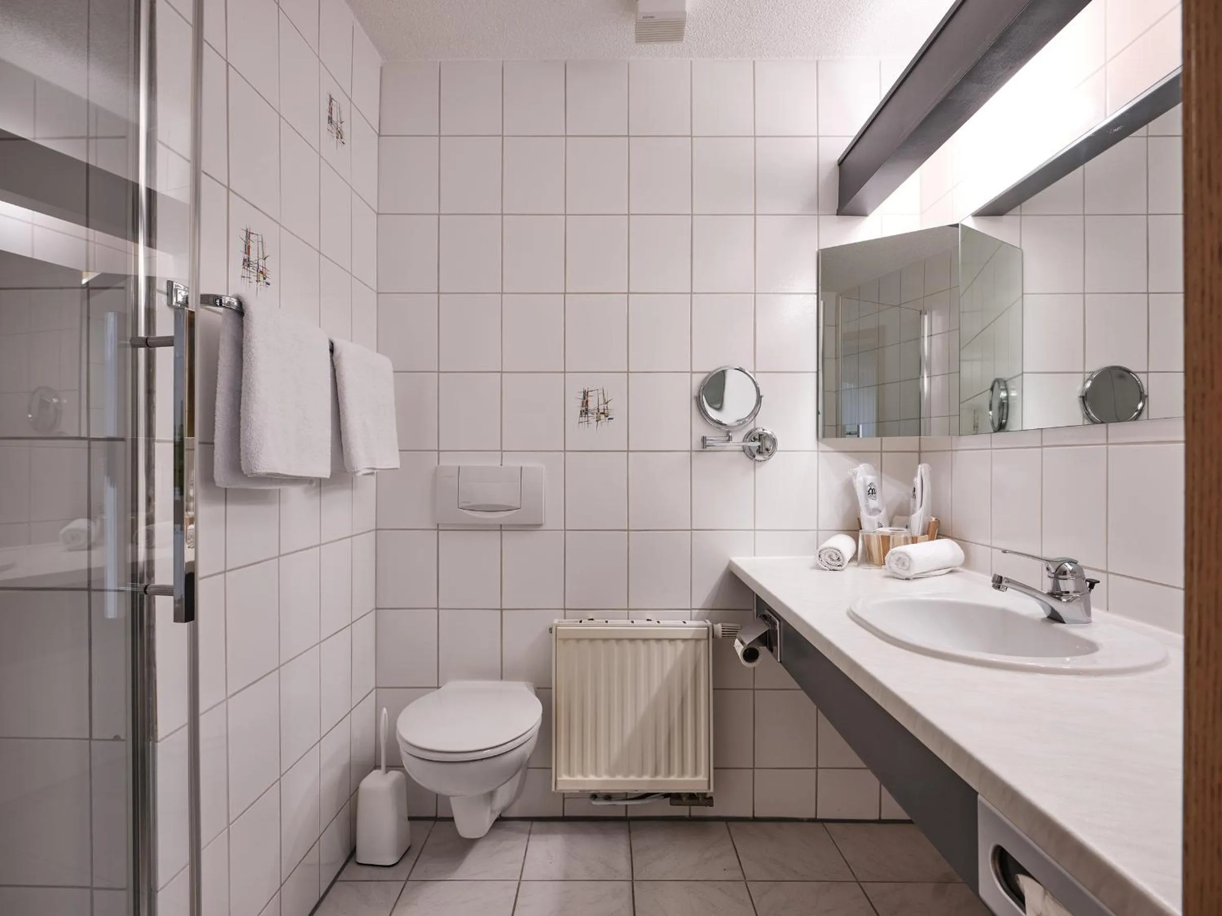 Bathroom in TIPTOP Hotel am Hochrhein