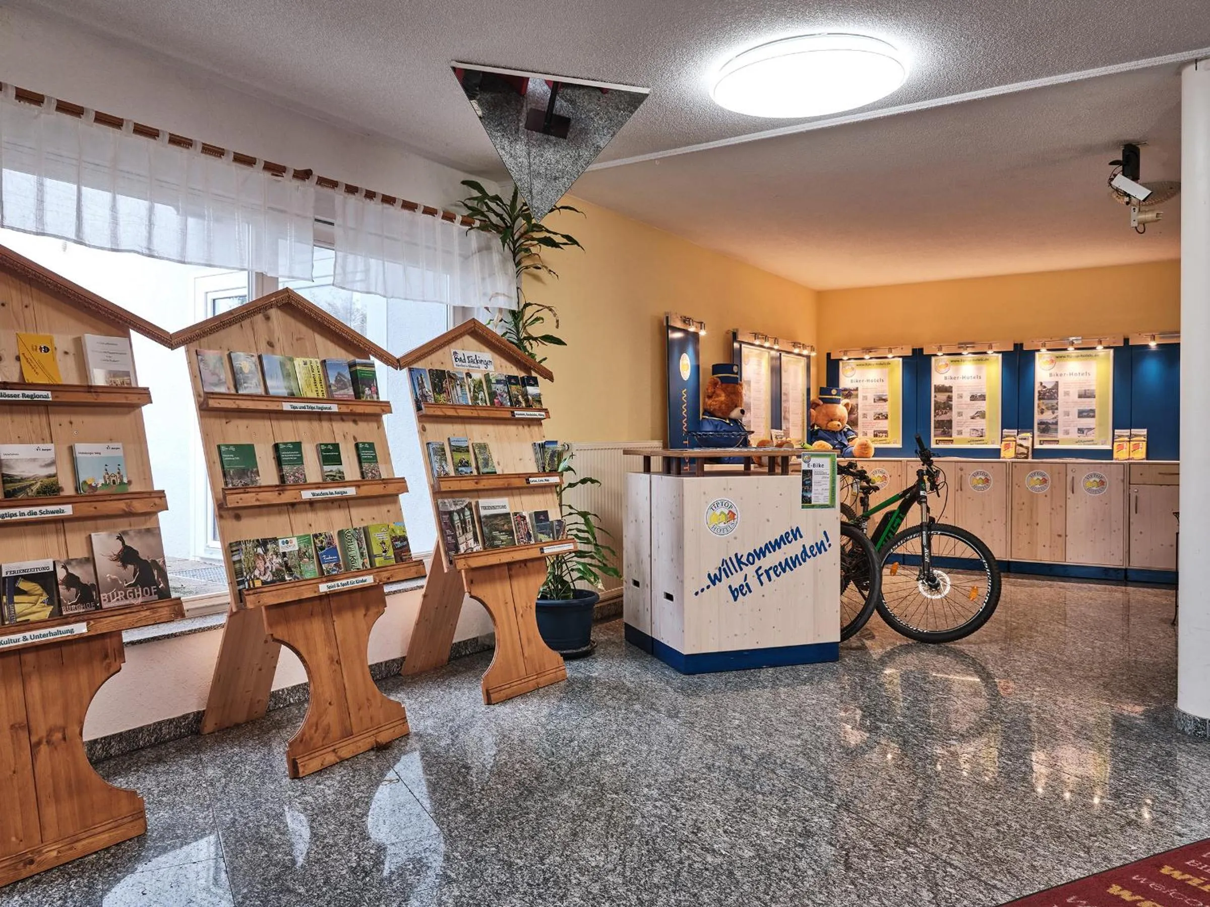 Lobby or reception in TIPTOP Hotel am Hochrhein