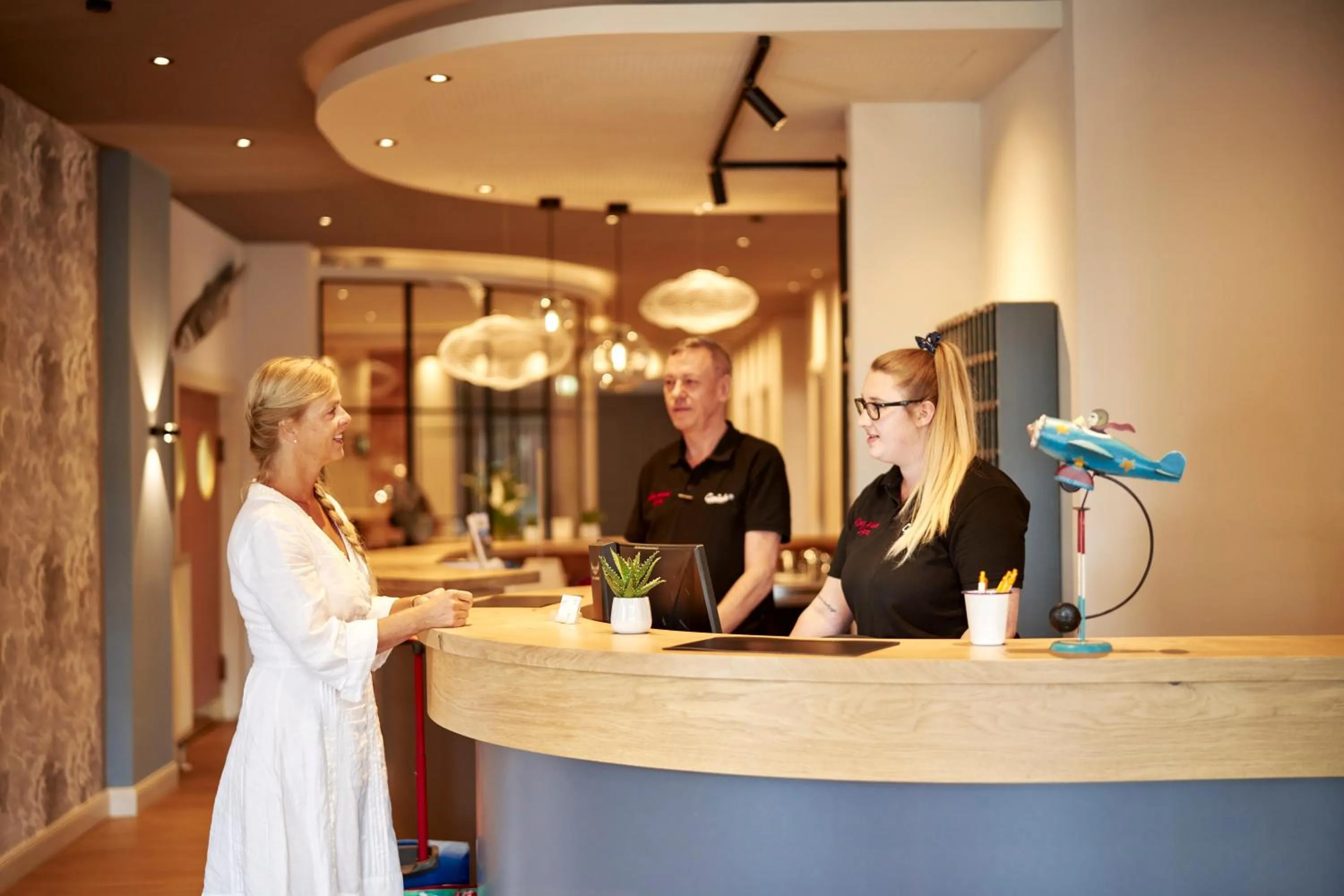 Lobby or reception in Ringhotel Gardels