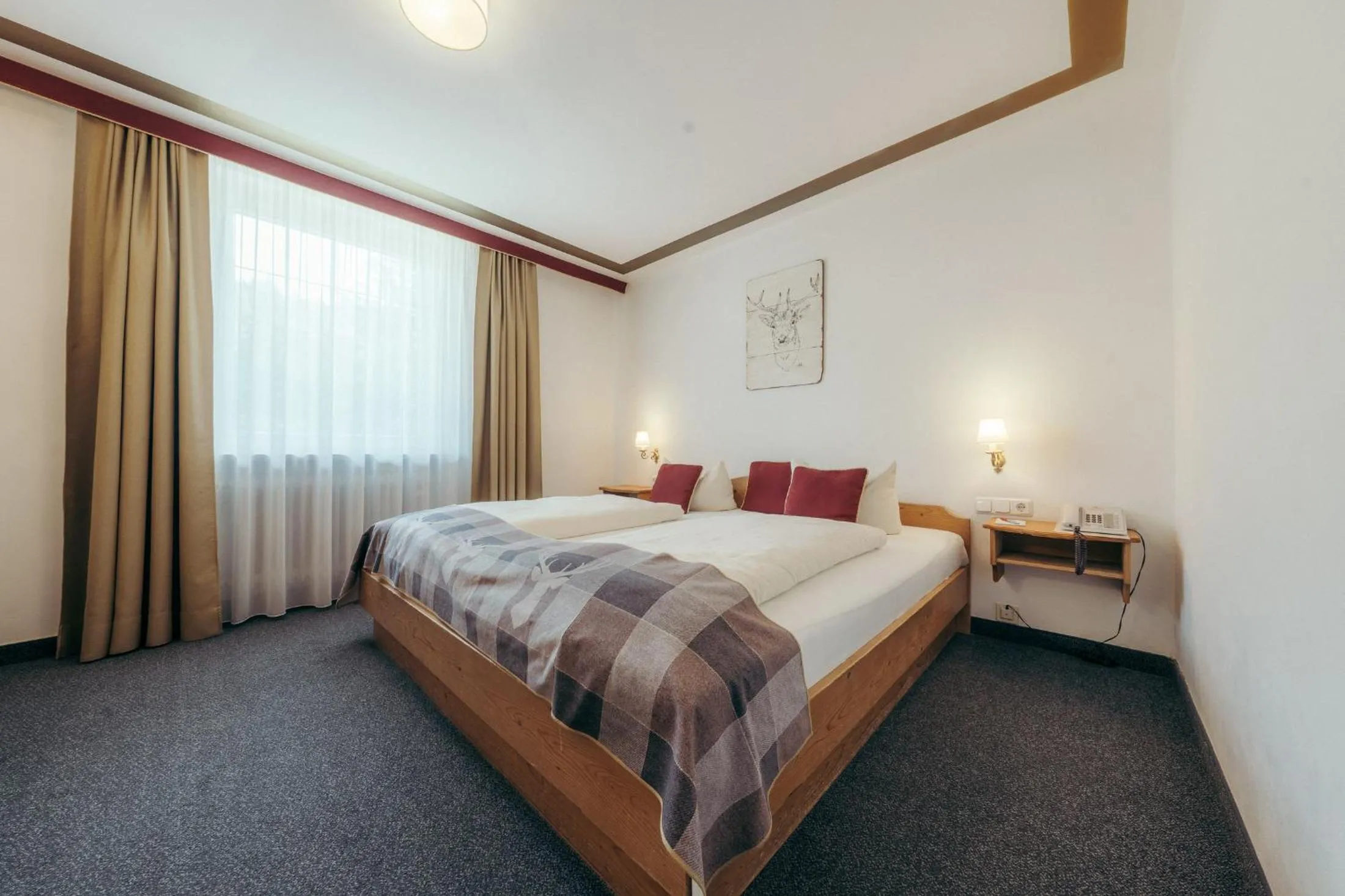 Bed in Seehotel Schlierseer Hof