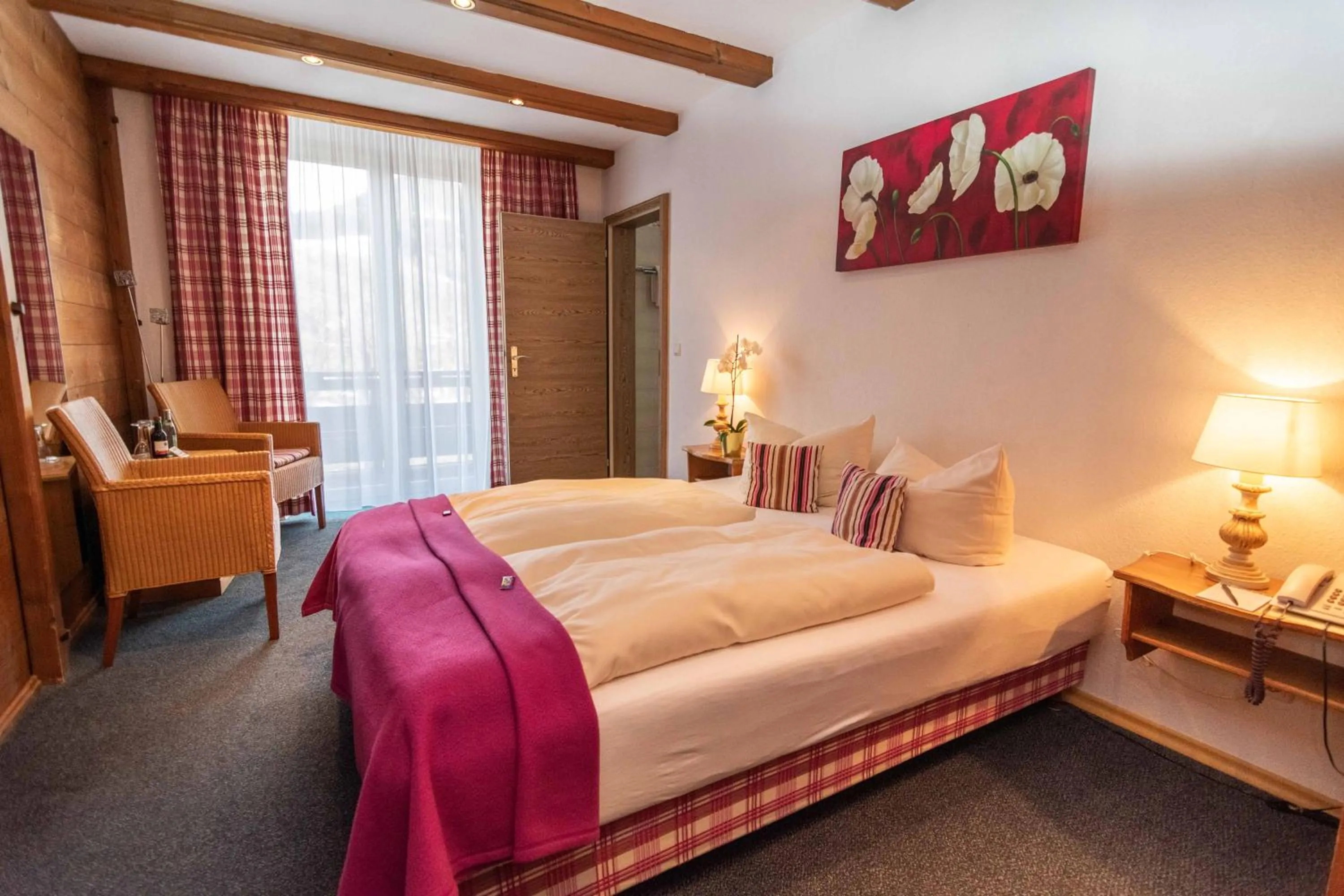 Bed in Seehotel Schlierseer Hof