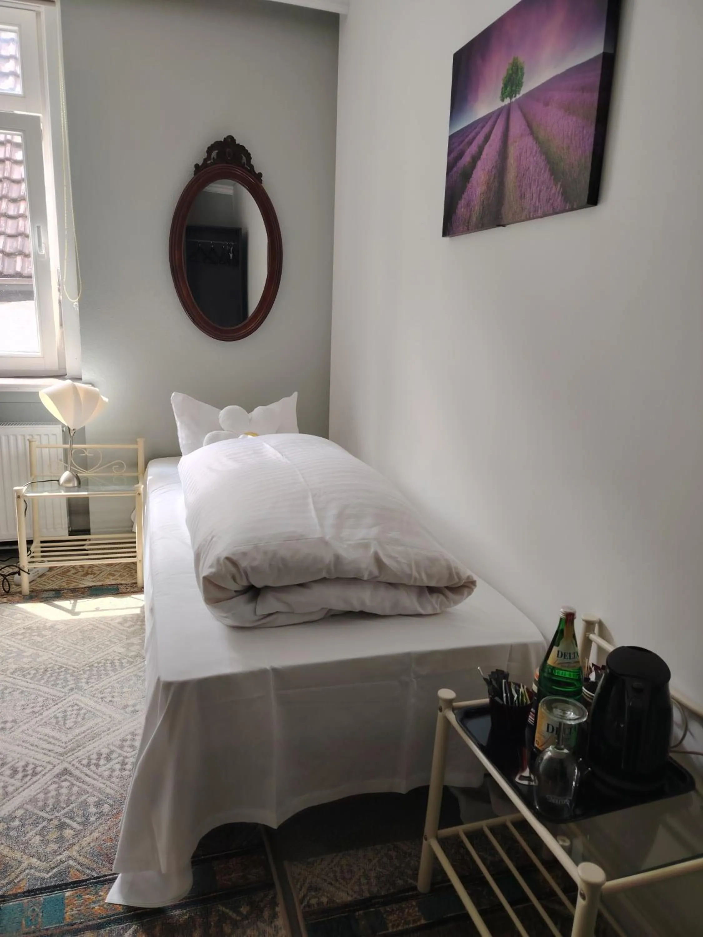 Bed in Hotel Drei Kronen