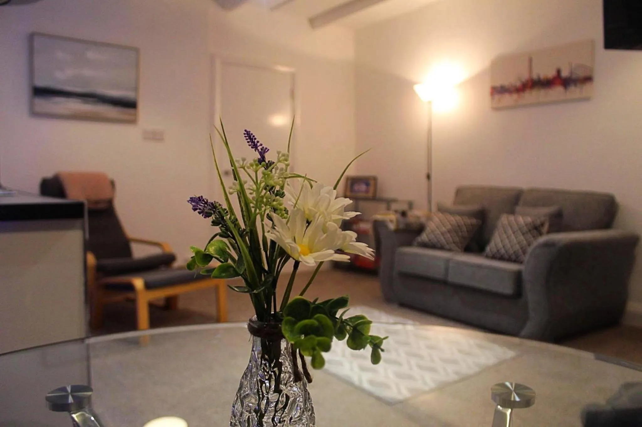 Living room in The Place by the Sea