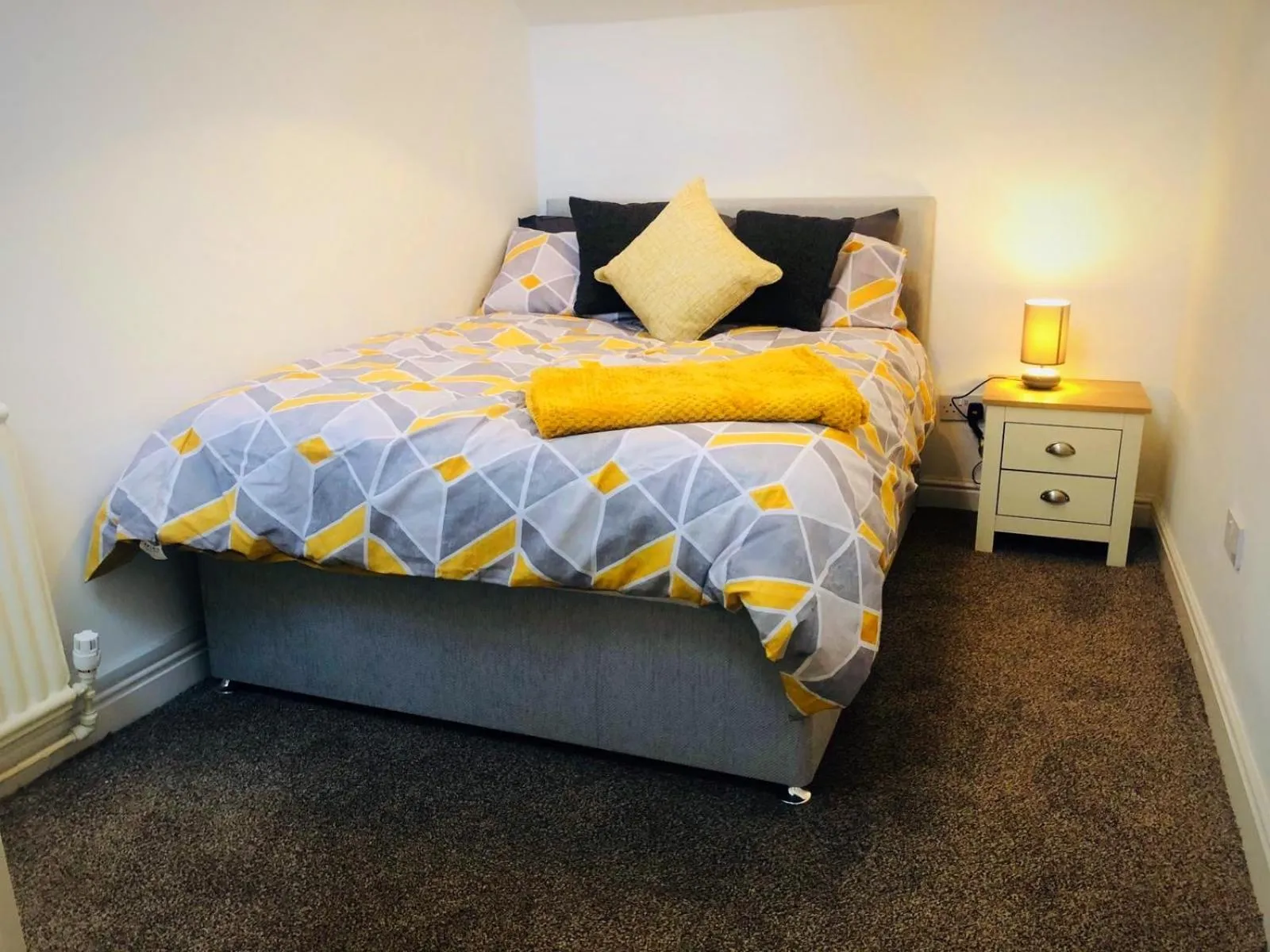 Bedroom, Bed in The Place by the Sea