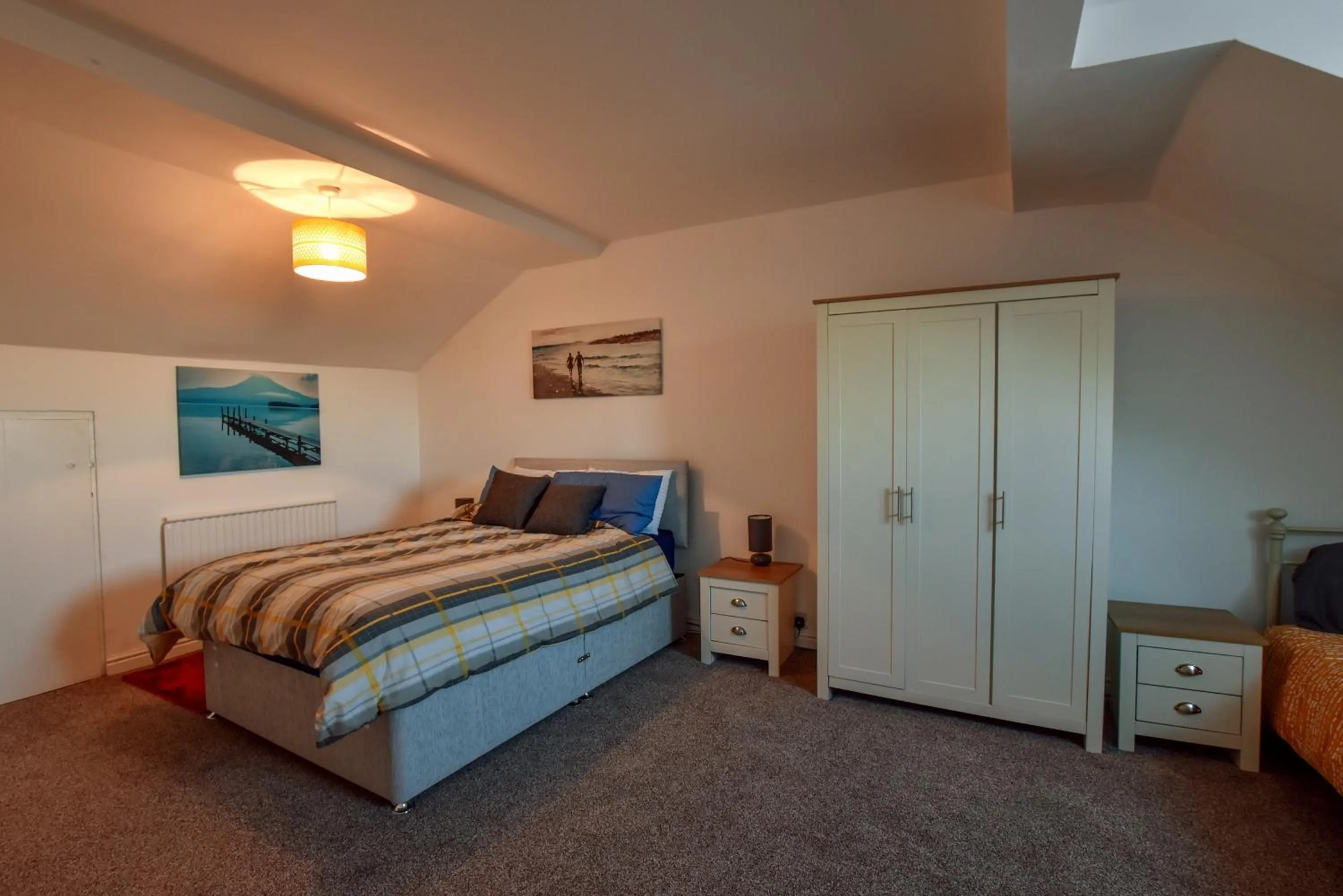 Bedroom, Bed in The Place by the Sea