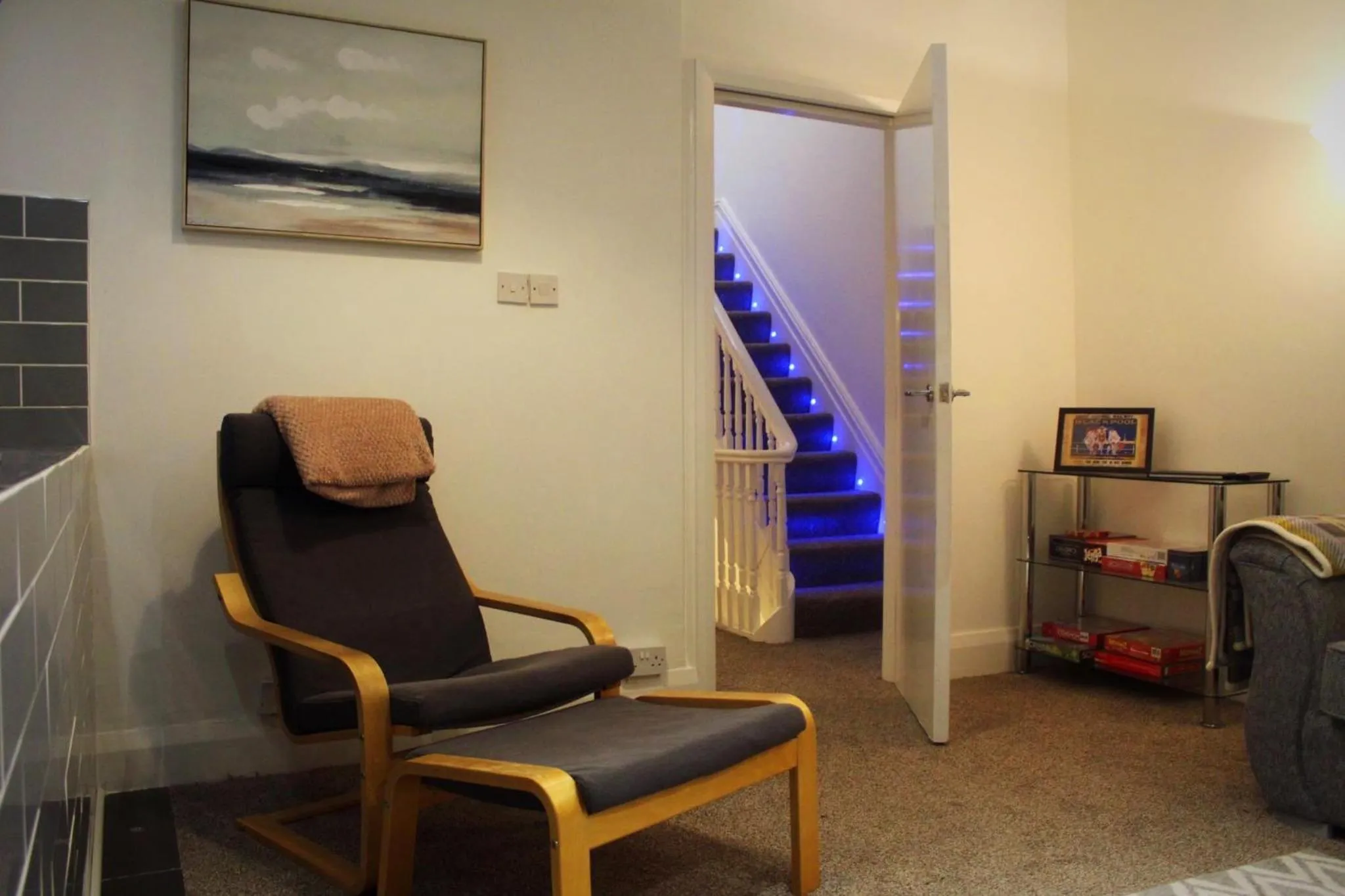 Living room in The Place by the Sea