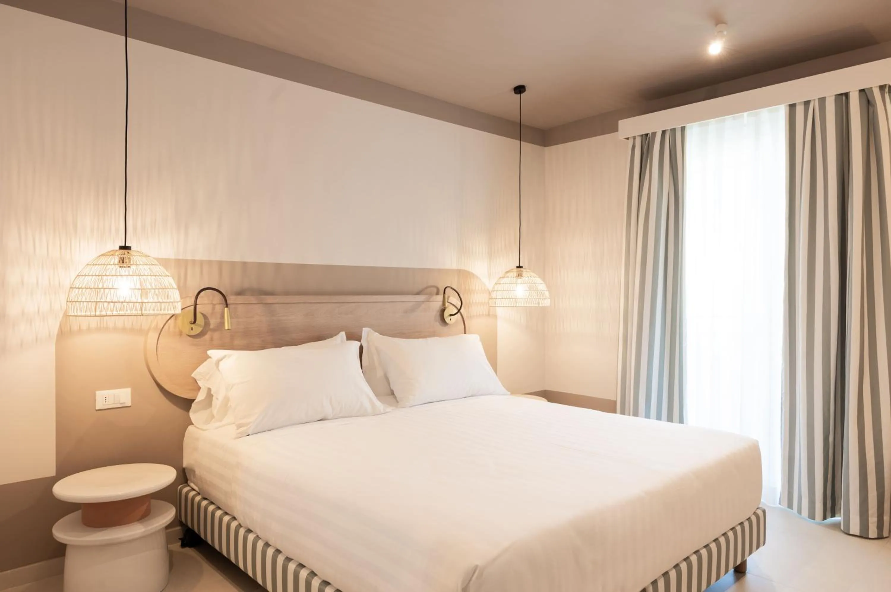 Bed in Hotel Estense