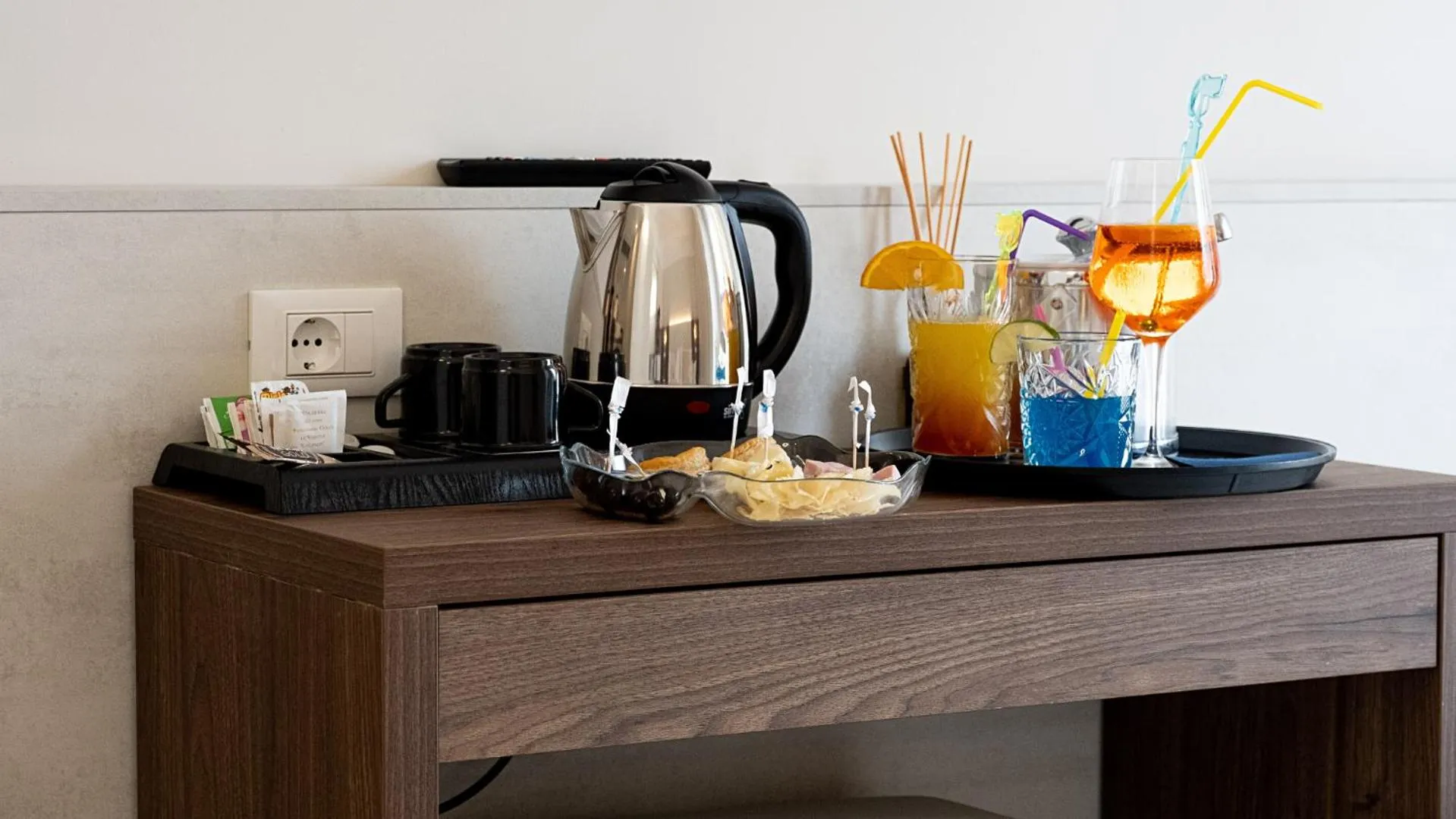Coffee/tea facilities in Hotel Estense