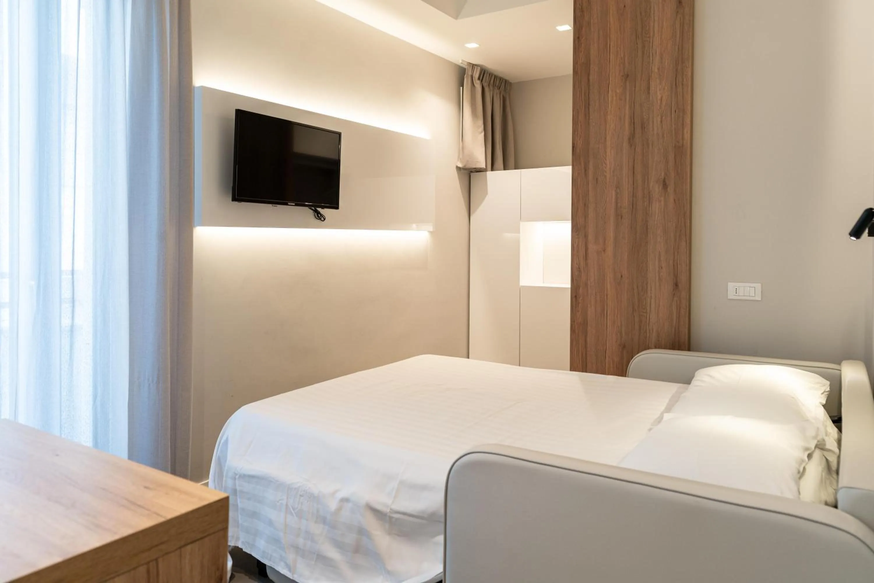 Bed in Hotel Estense