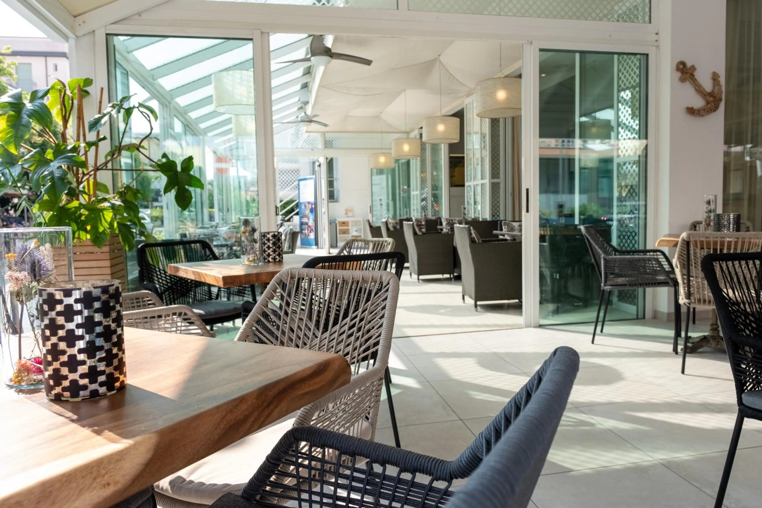 Restaurant/places to eat in Hotel Estense