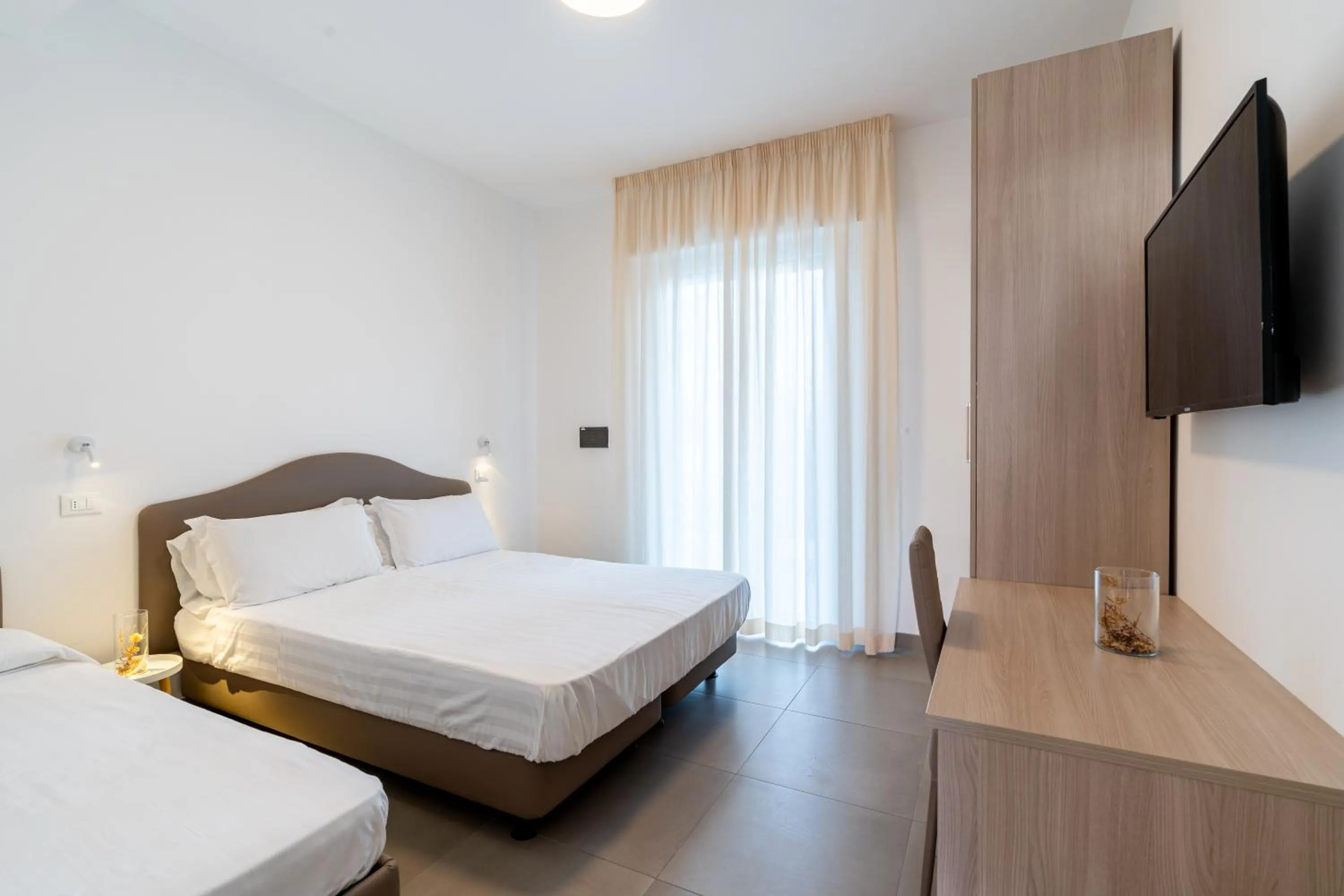 Bed in Hotel Estense