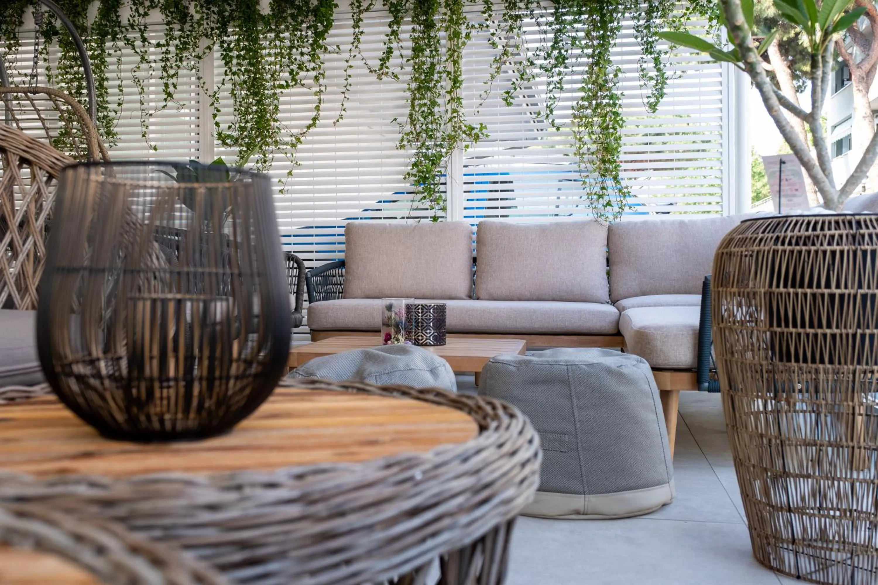 Garden in Hotel Estense