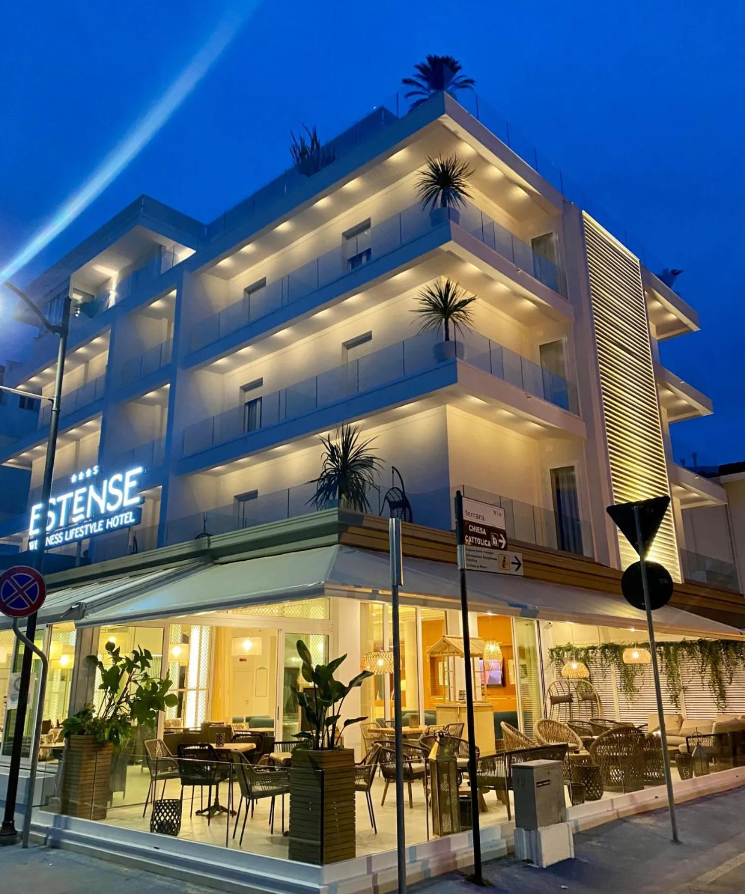 Property building in Hotel Estense