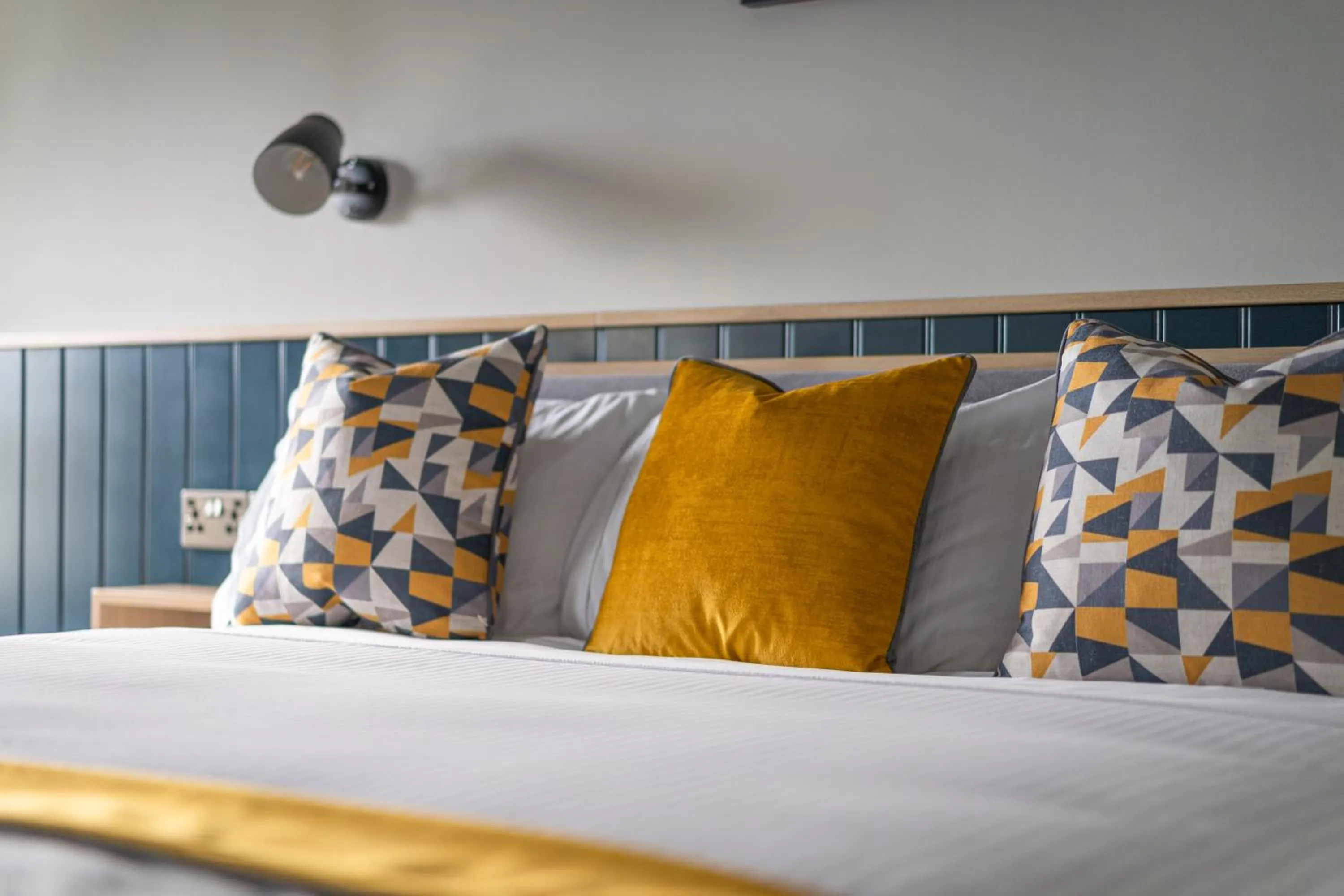 Bed in Hillyard House Hotel