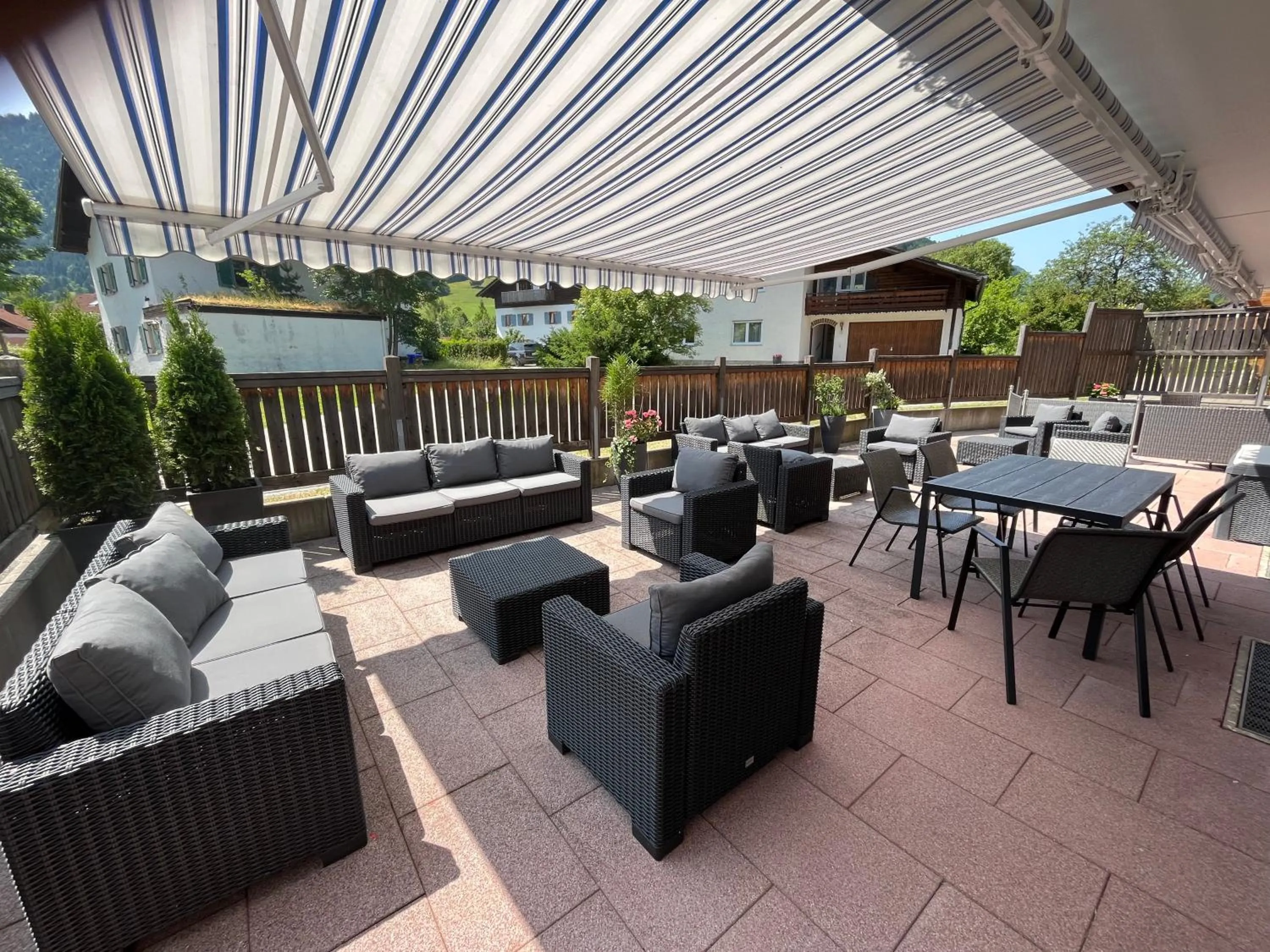 Balcony/Terrace in Hotel-Garni Kalkbrennerhof