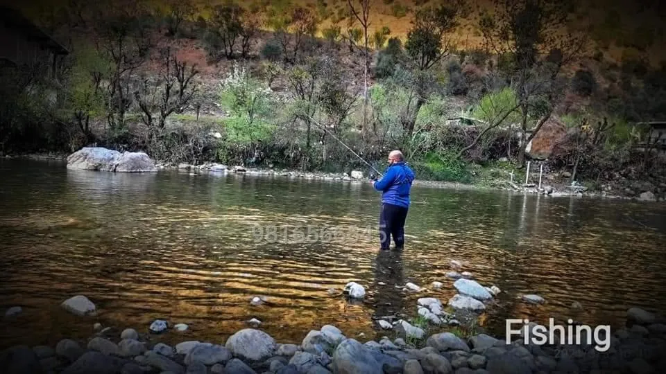 Natural landscape in Tirthan Grand Riverside