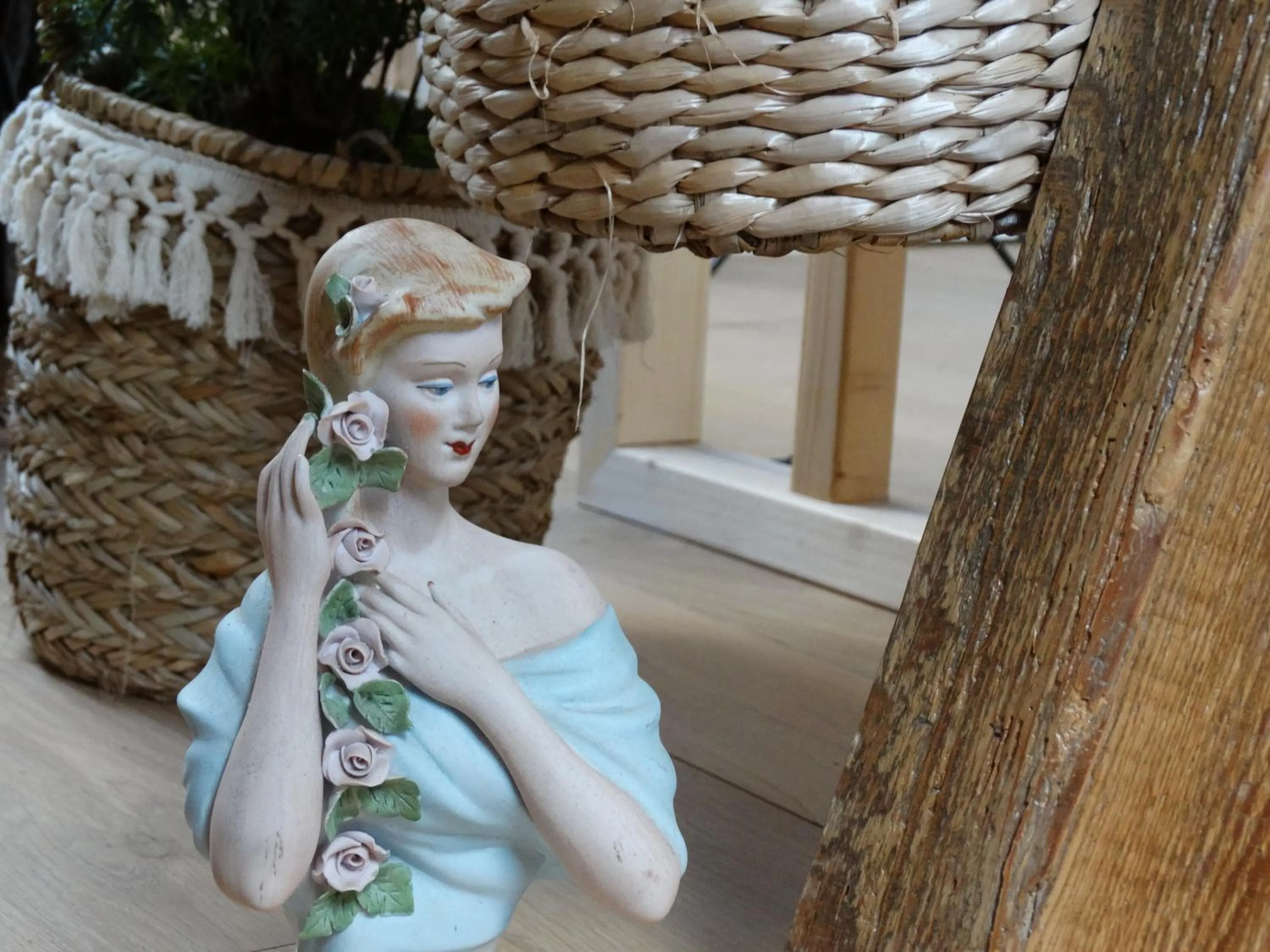 Decorative detail in B & B 'Droom in de polder de Suite met prive sauna