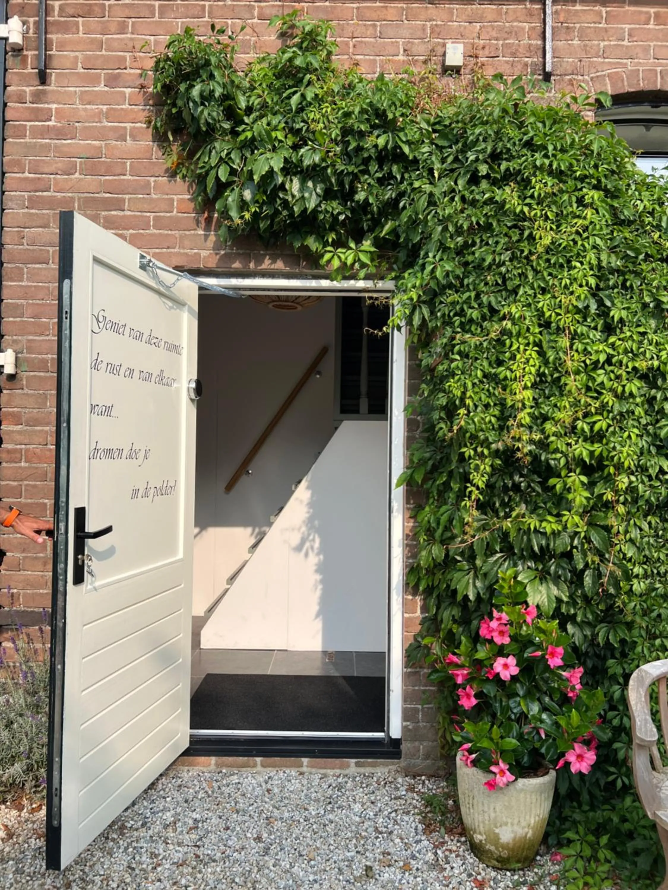 B & B 'Droom in de polder de Suite met prive sauna