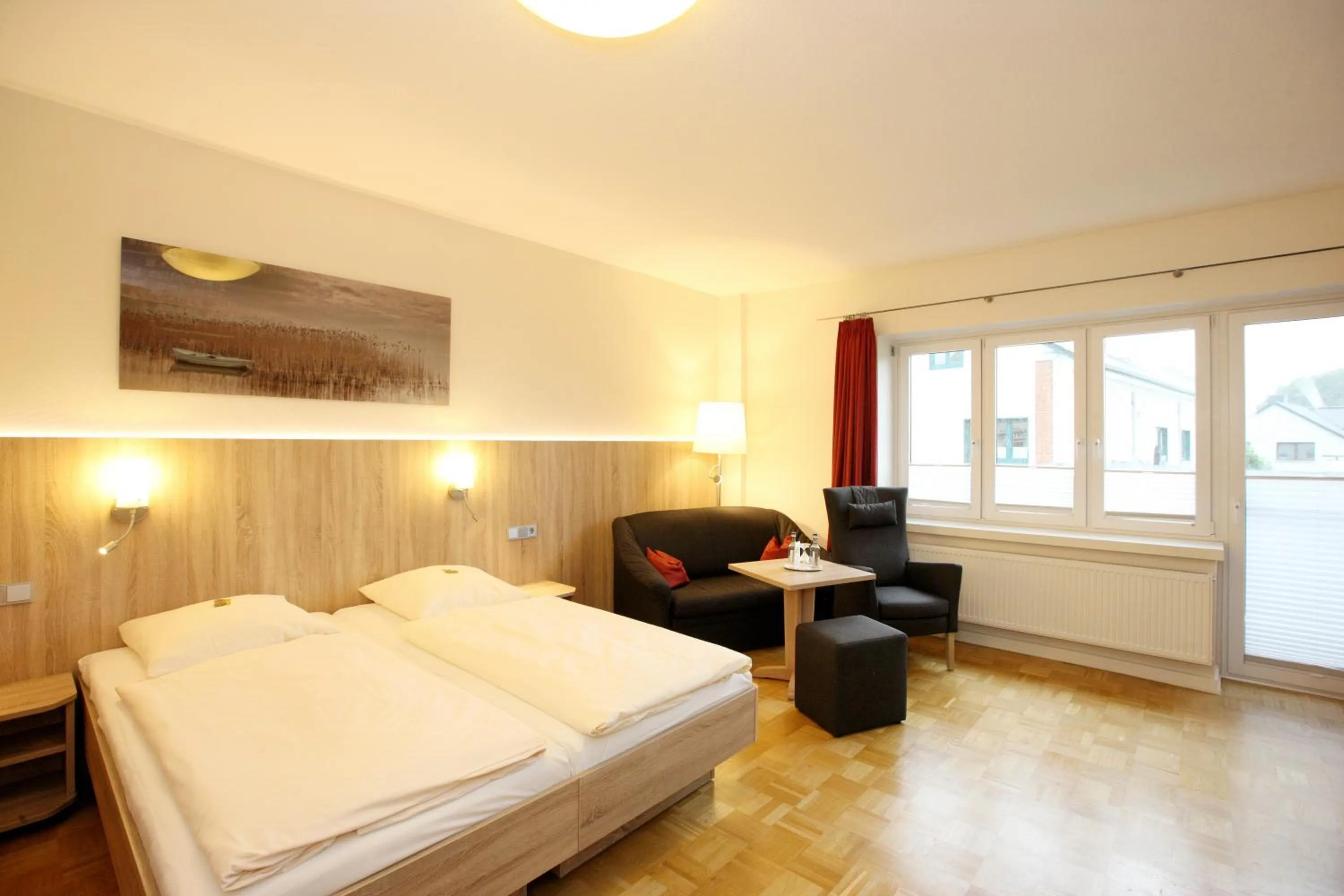 Bed in Hotel Kirchspiels Gasthaus