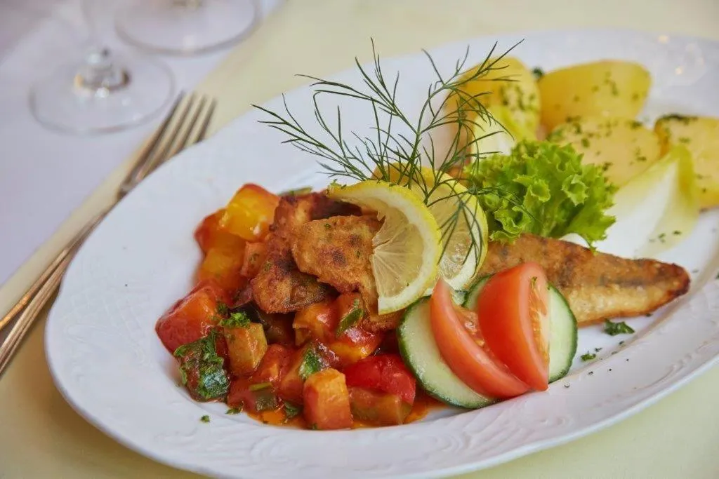 Food close-up in Kurpark Flair Hotel Im Ilsetal