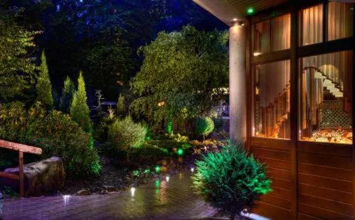 Garden in Kurpark Flair Hotel Im Ilsetal