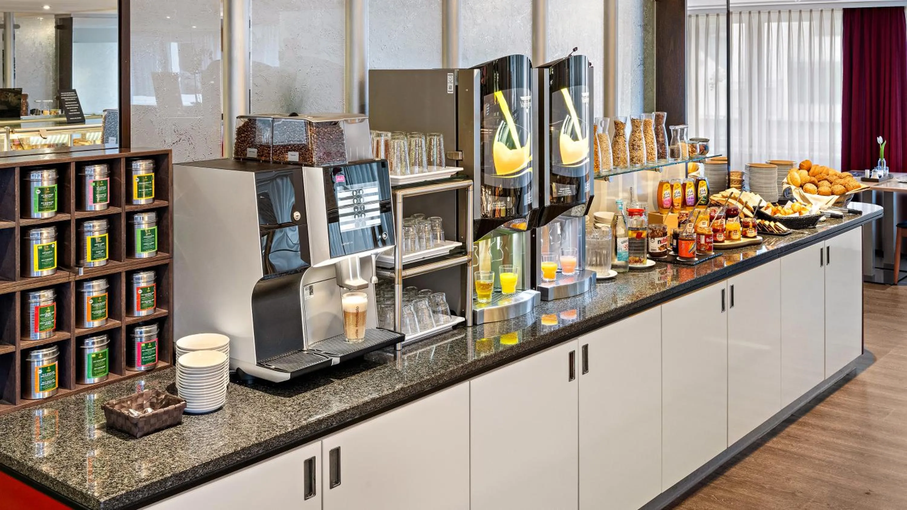 Breakfast in Best Western Hotel Darmstadt Mitte