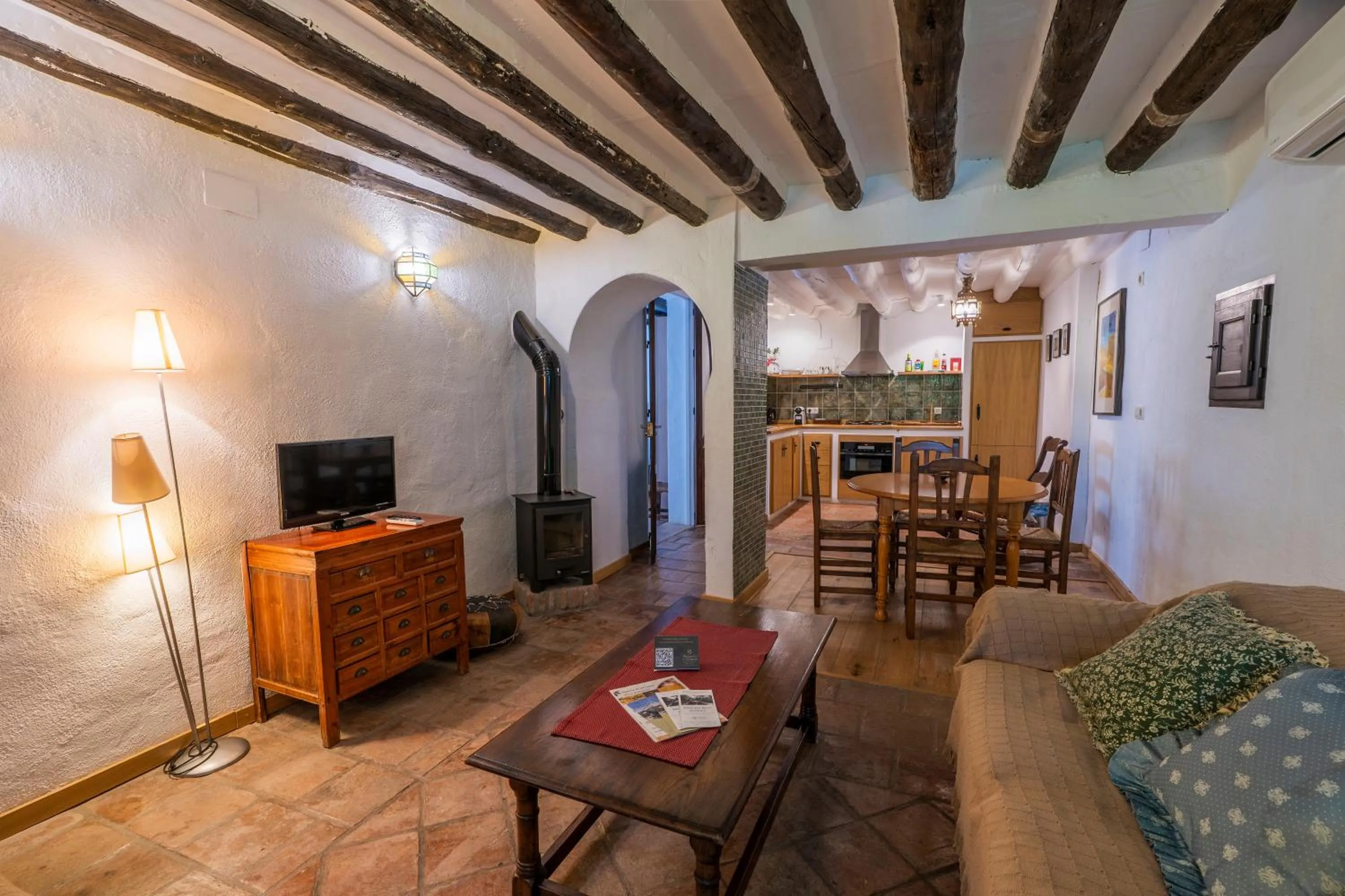 Living room in Hotel Rural Alqueria de los lentos
