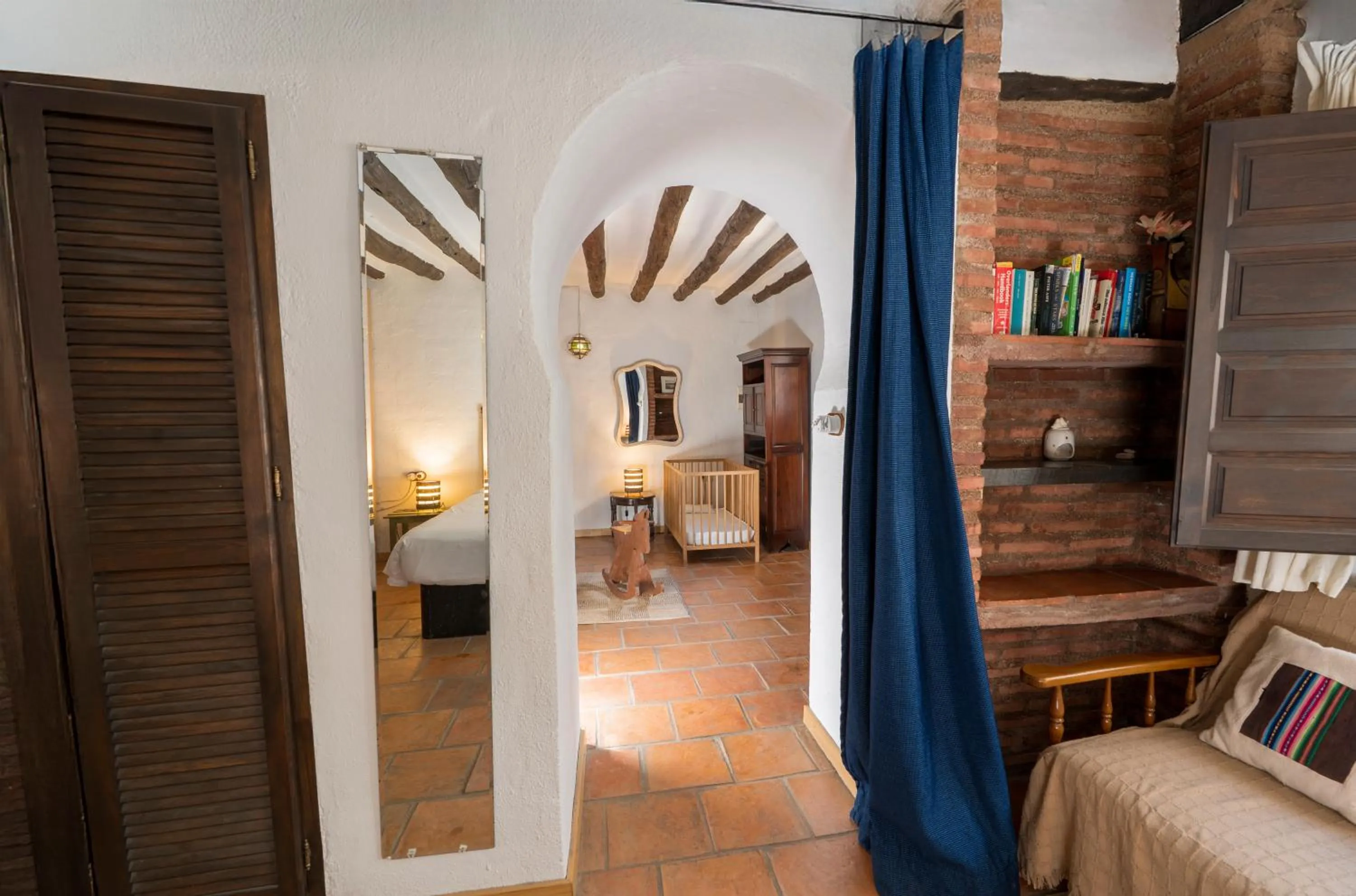 Bedroom, Bed in Hotel Rural Alqueria de los lentos