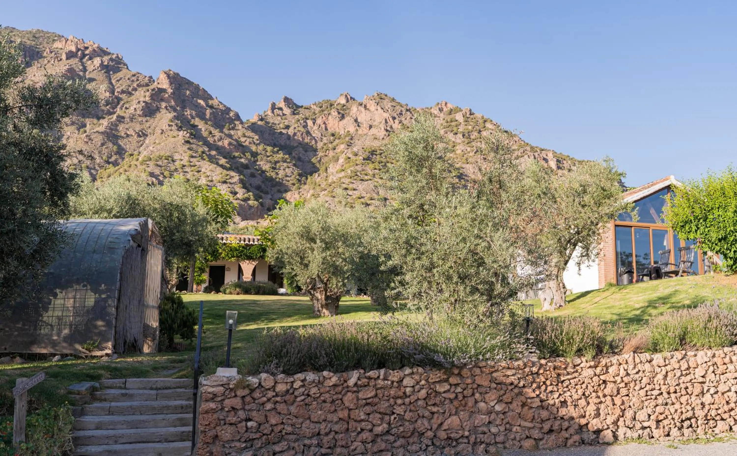 Garden in Hotel Rural Alqueria de los lentos