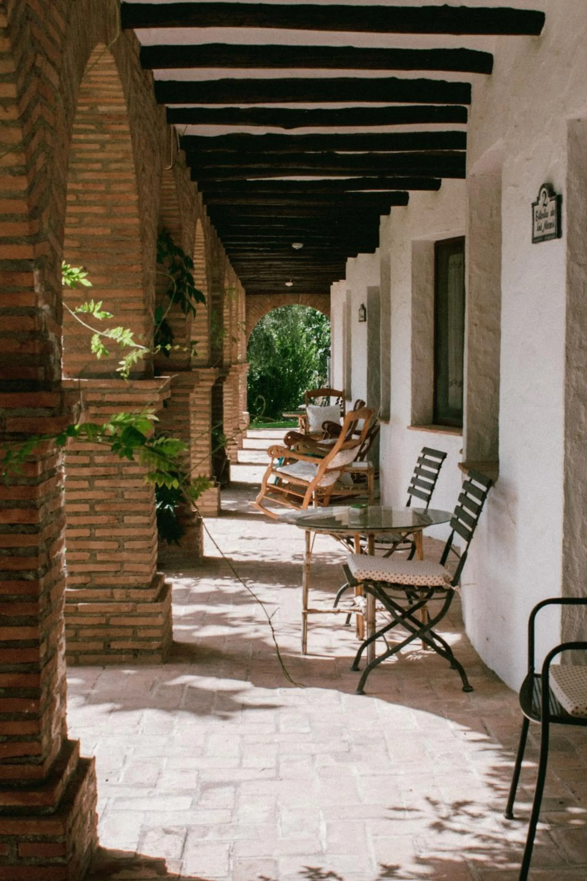 Balcony/Terrace in Hotel Rural Alqueria de los lentos