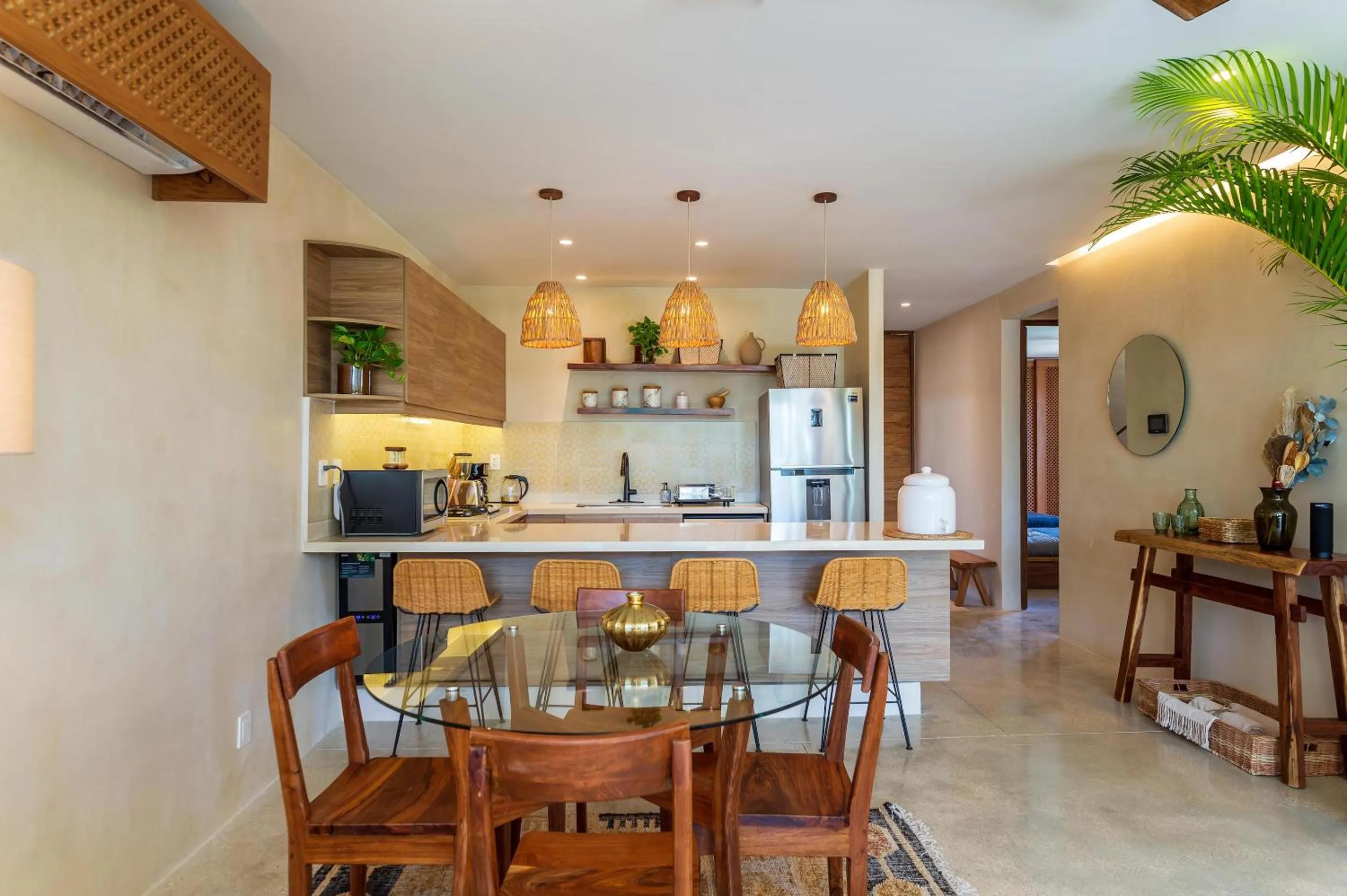 Dining area in Casa Wahh