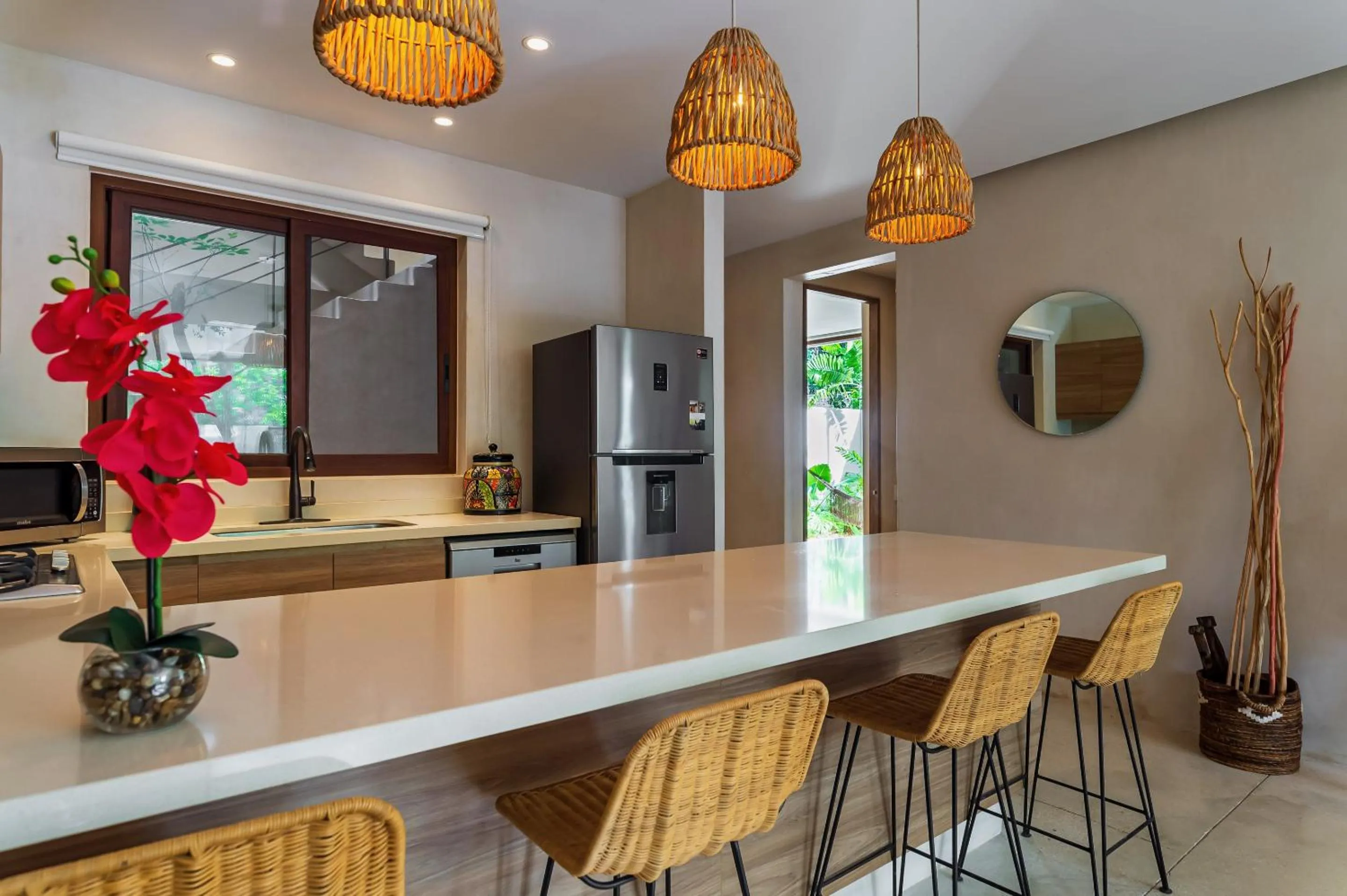 Kitchen or kitchenette in Casa Wahh