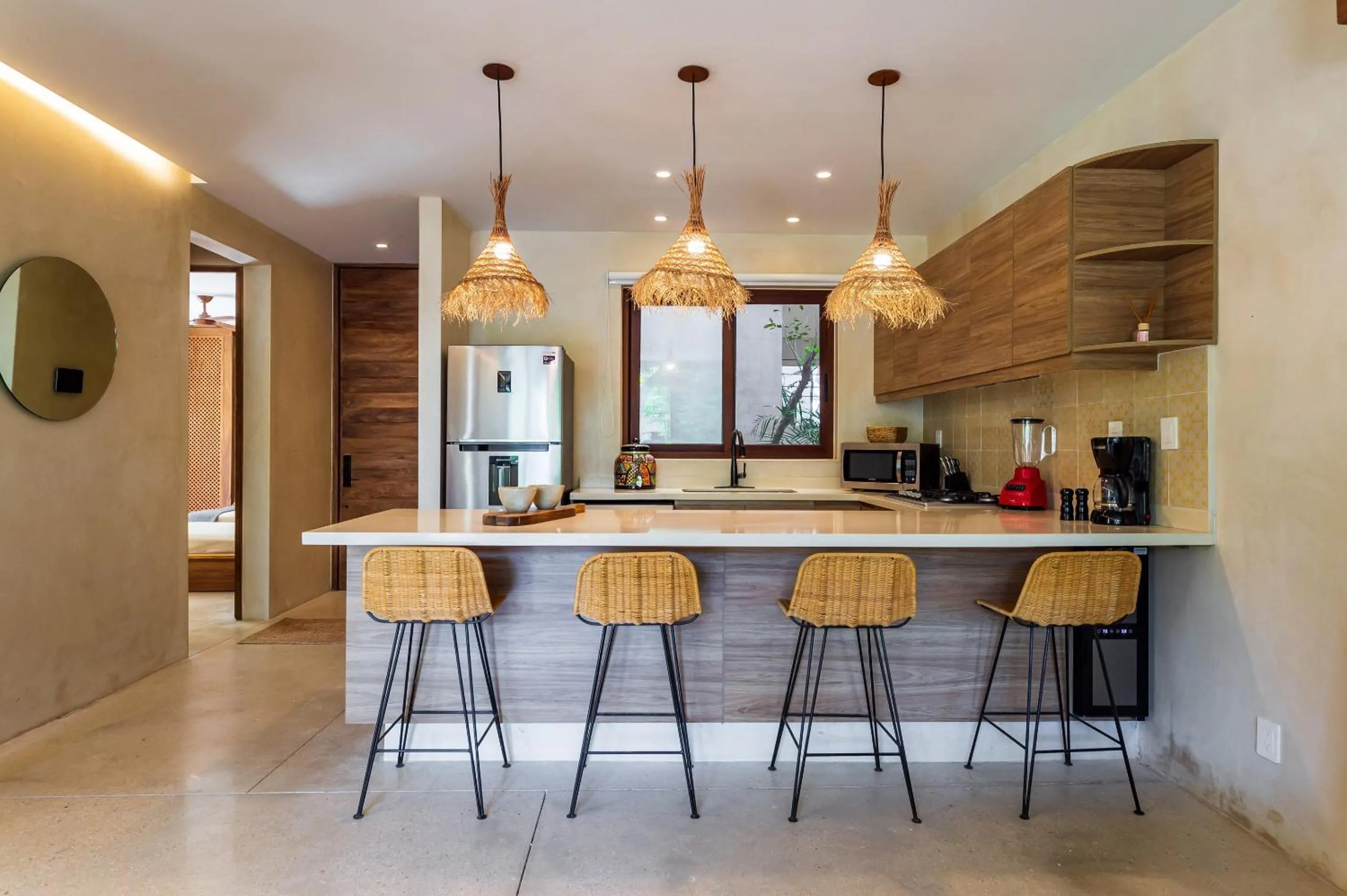 Kitchen or kitchenette in Casa Wahh