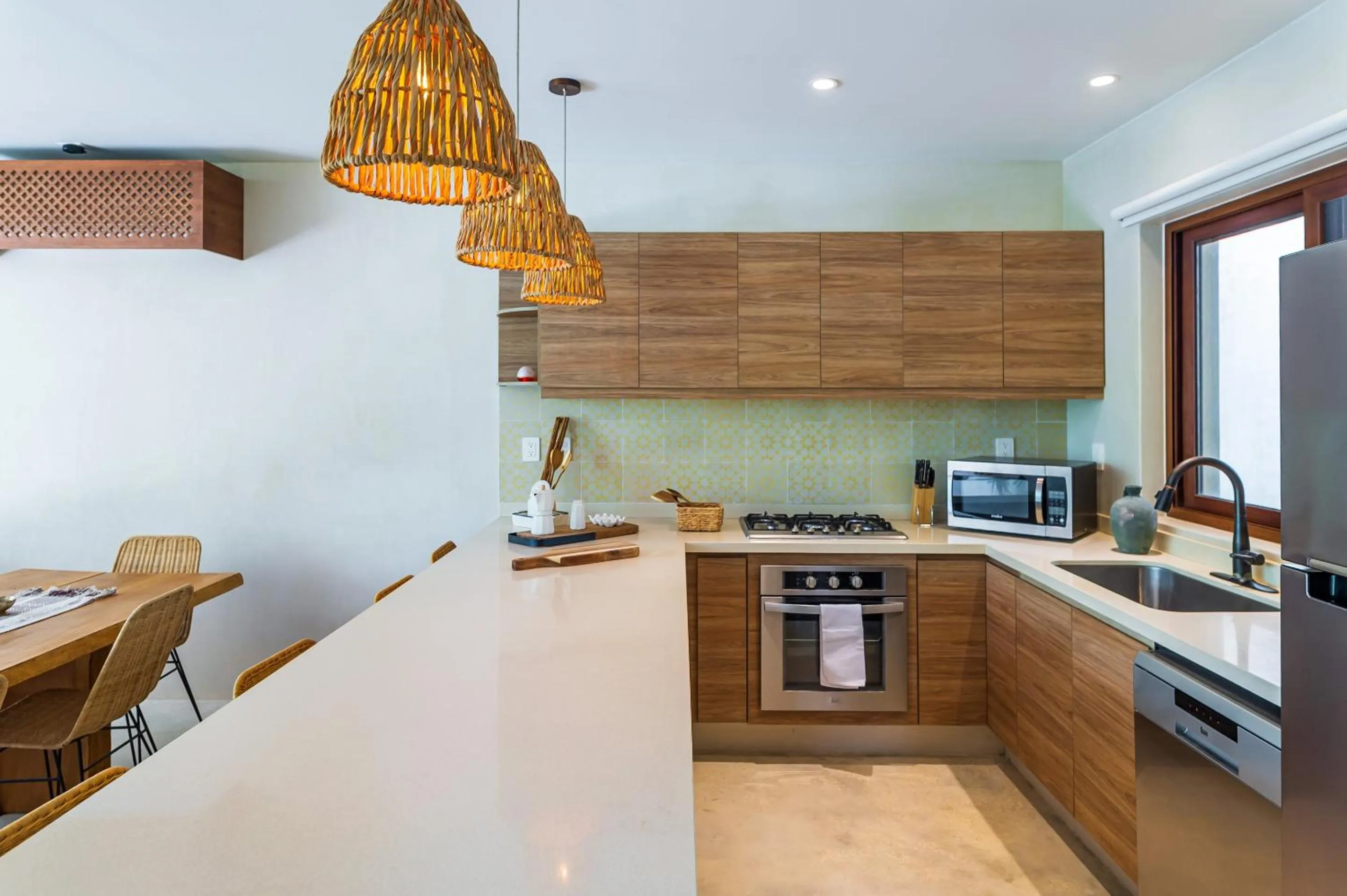 Kitchen or kitchenette in Casa Wahh