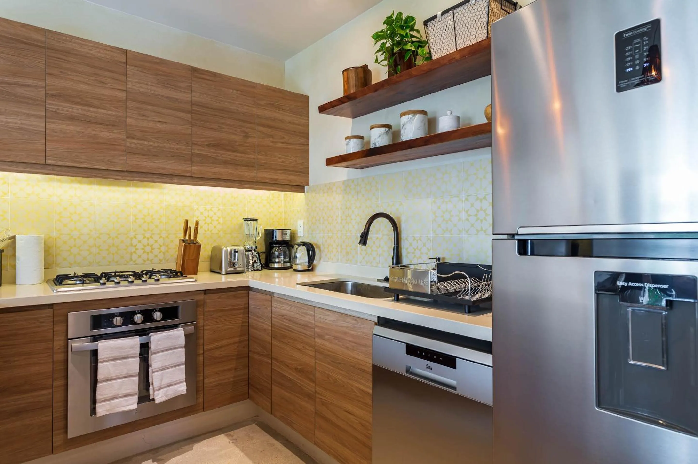 Kitchen or kitchenette in Casa Wahh