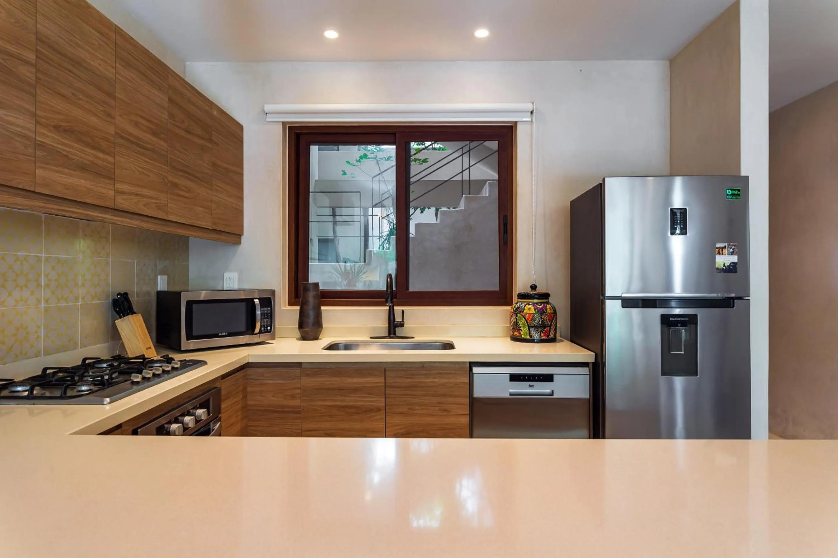 Kitchen or kitchenette in Casa Wahh