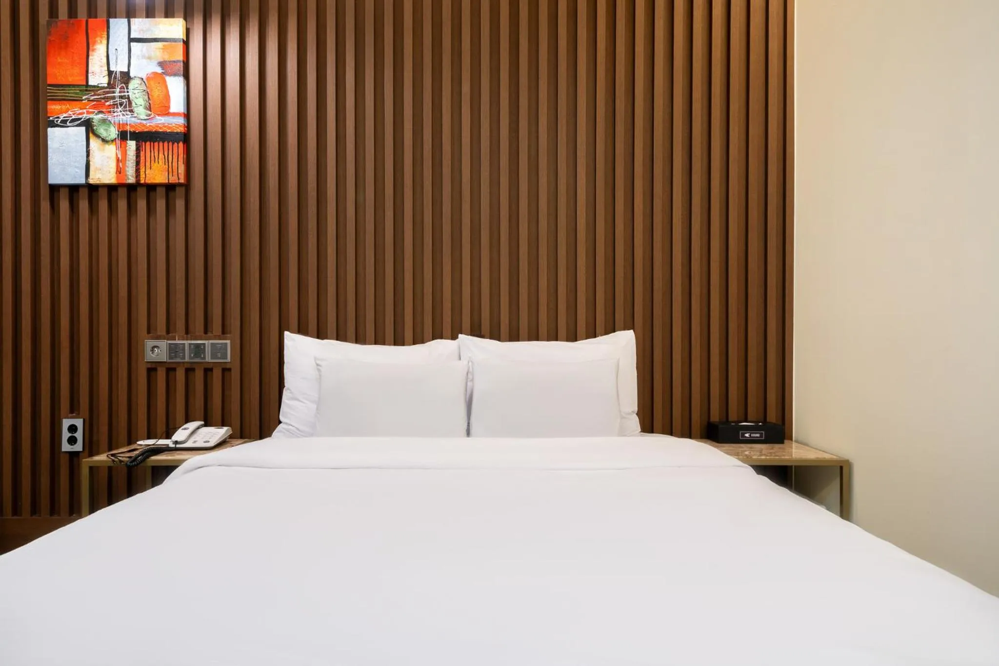 Bed in Suncheon Hound Hotel Suncheon Station Branch