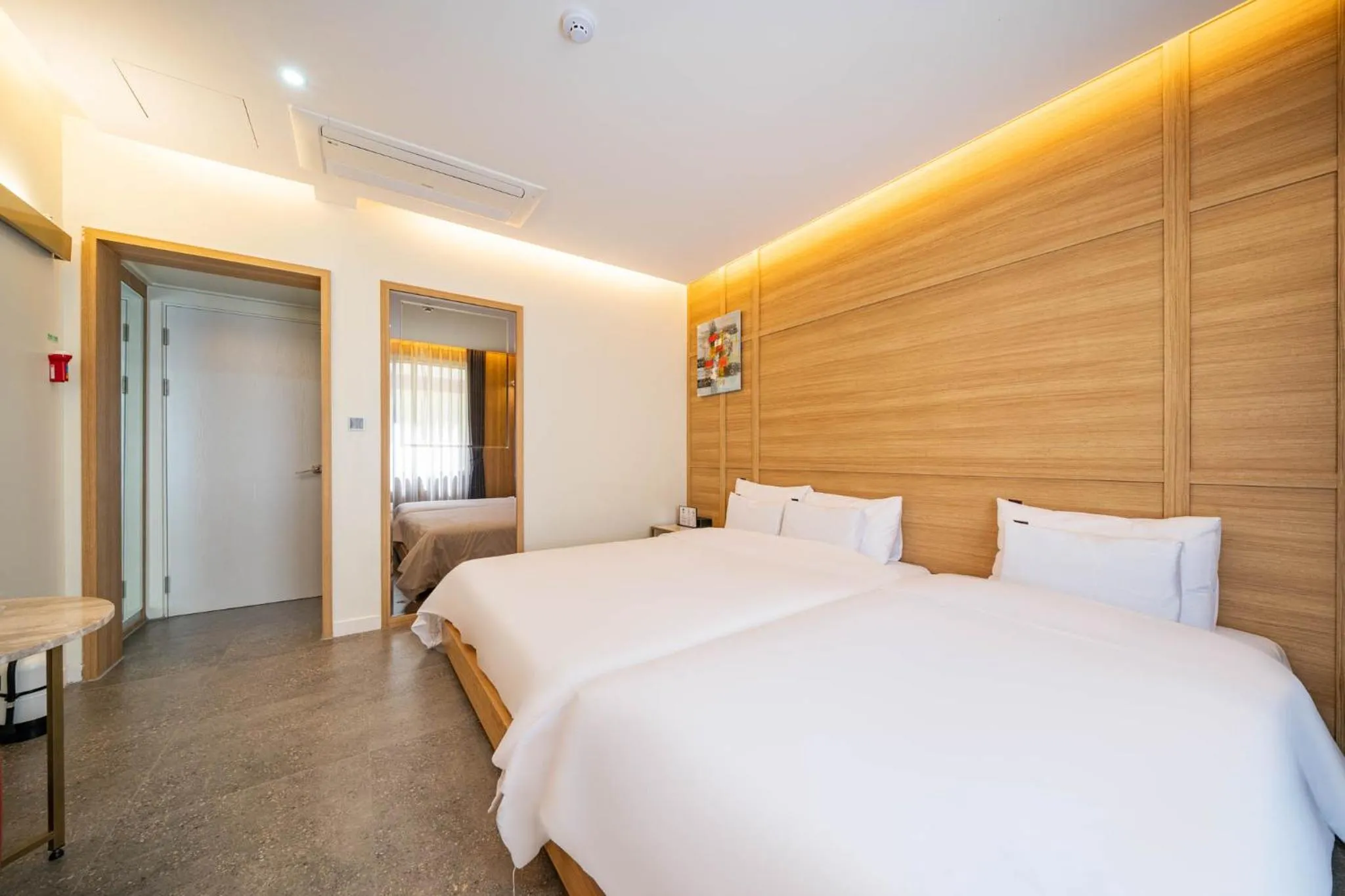 Bed in Suncheon Hound Hotel Suncheon Station Branch