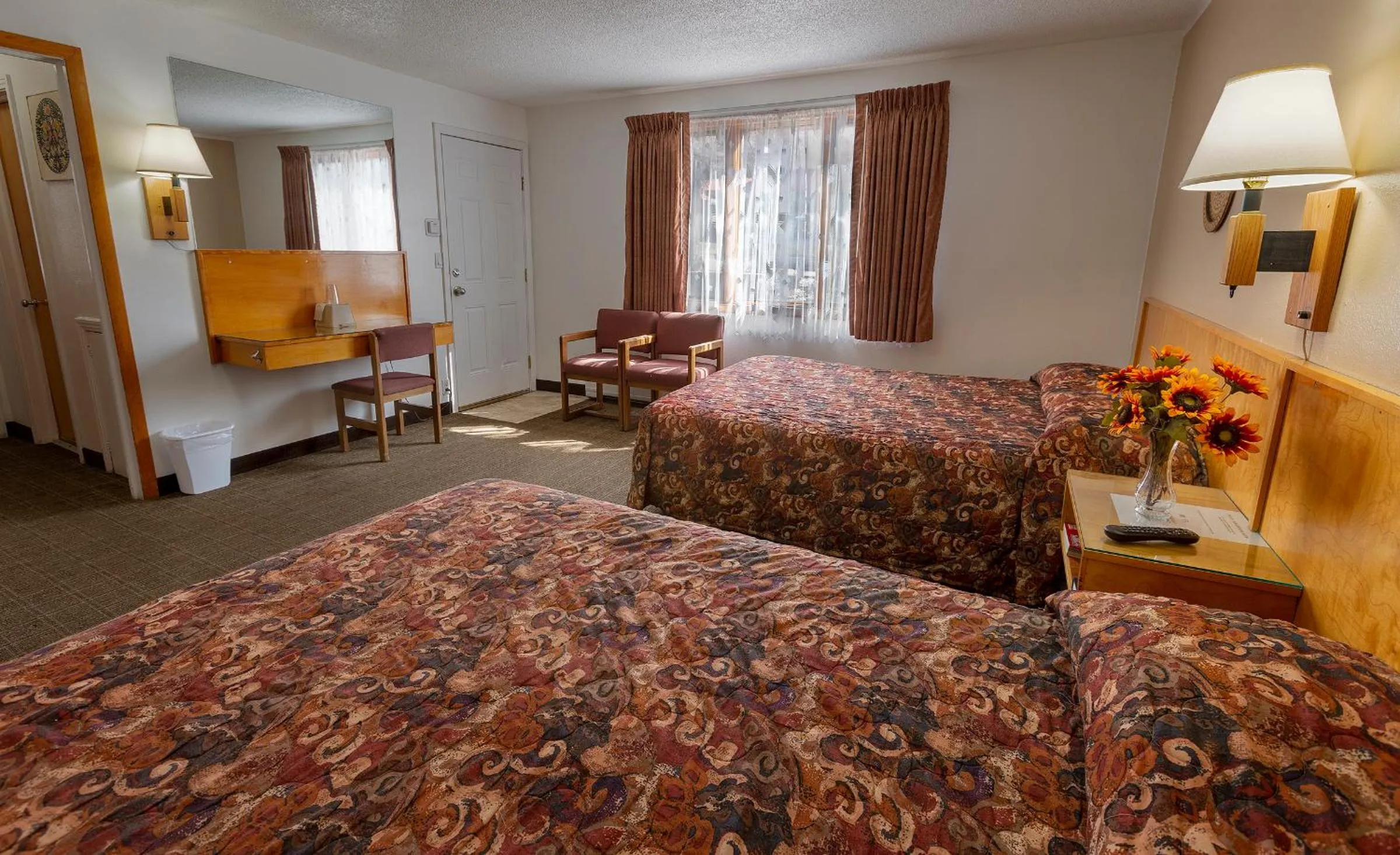 Bed in Starlight Lodge