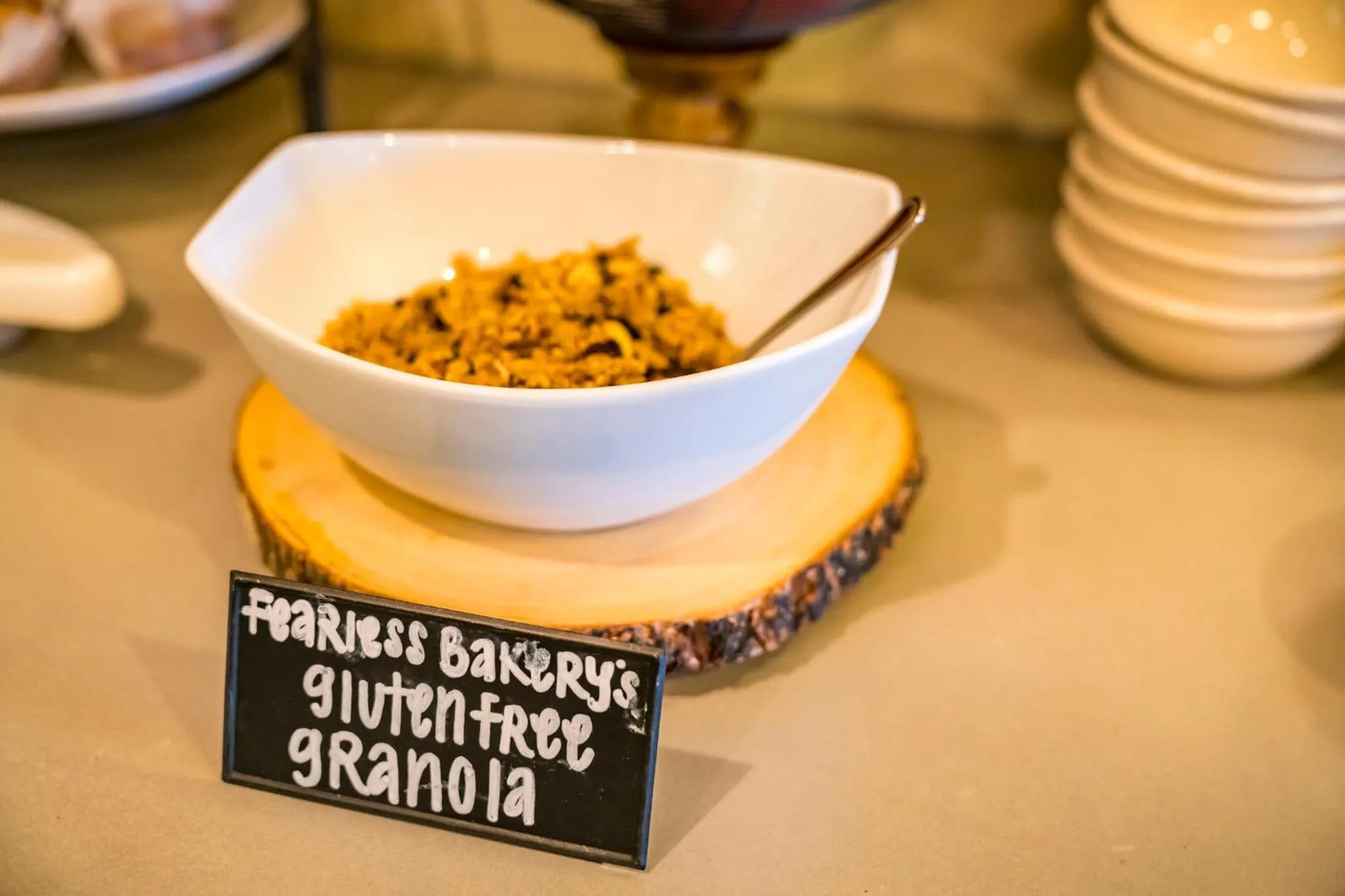 Continental breakfast in Pine Ridge Inn