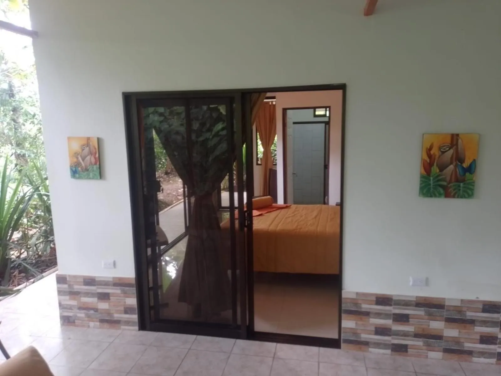 Bed in Hotel San Rafael Ecolodge