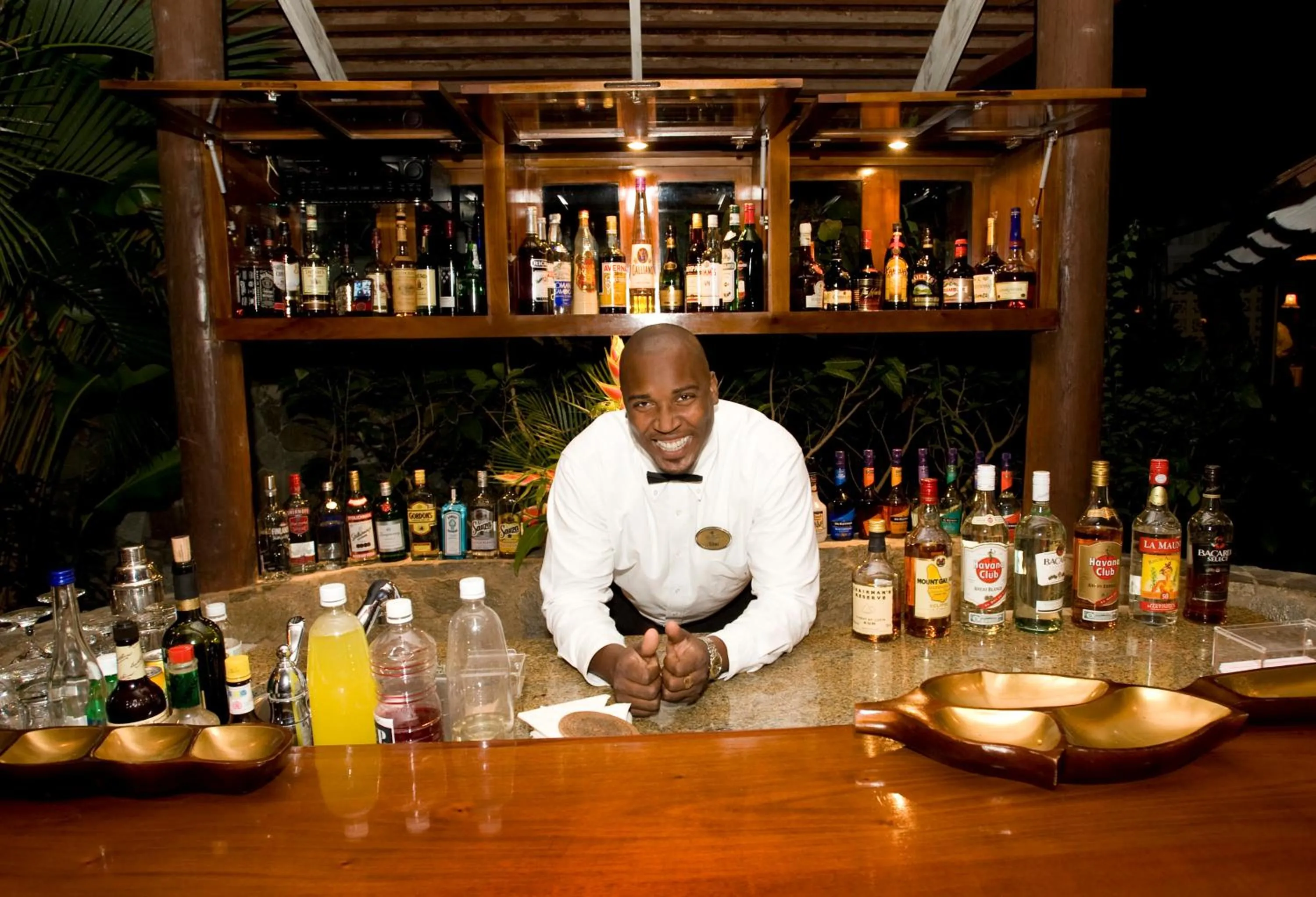 Drinks in East Winds St. Lucia- All Inclusive