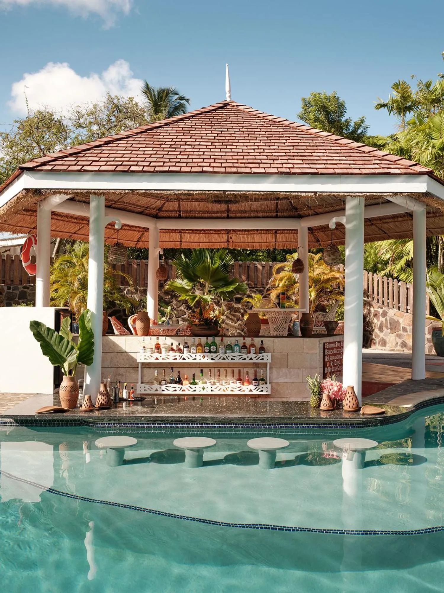 Swimming pool in East Winds St. Lucia- All Inclusive